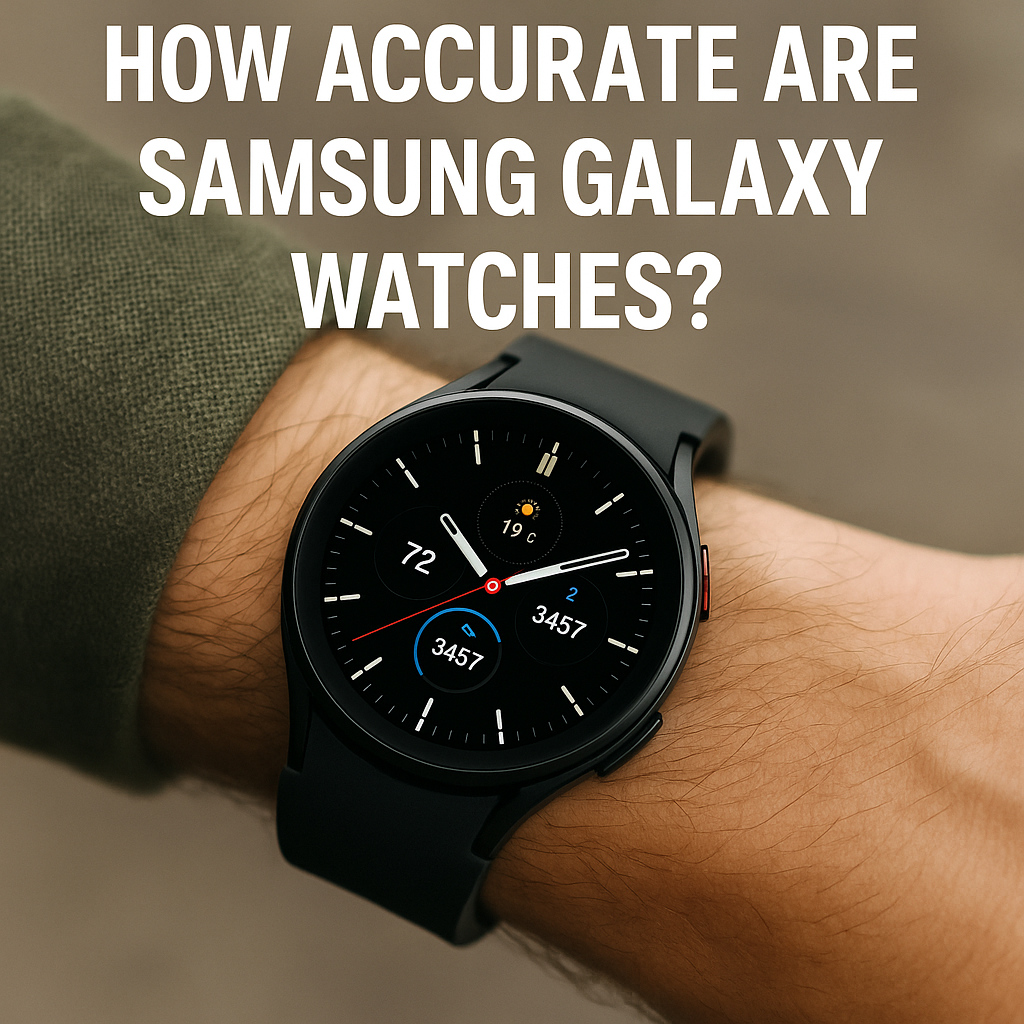 How accurate are Samsung Galaxy Watches?