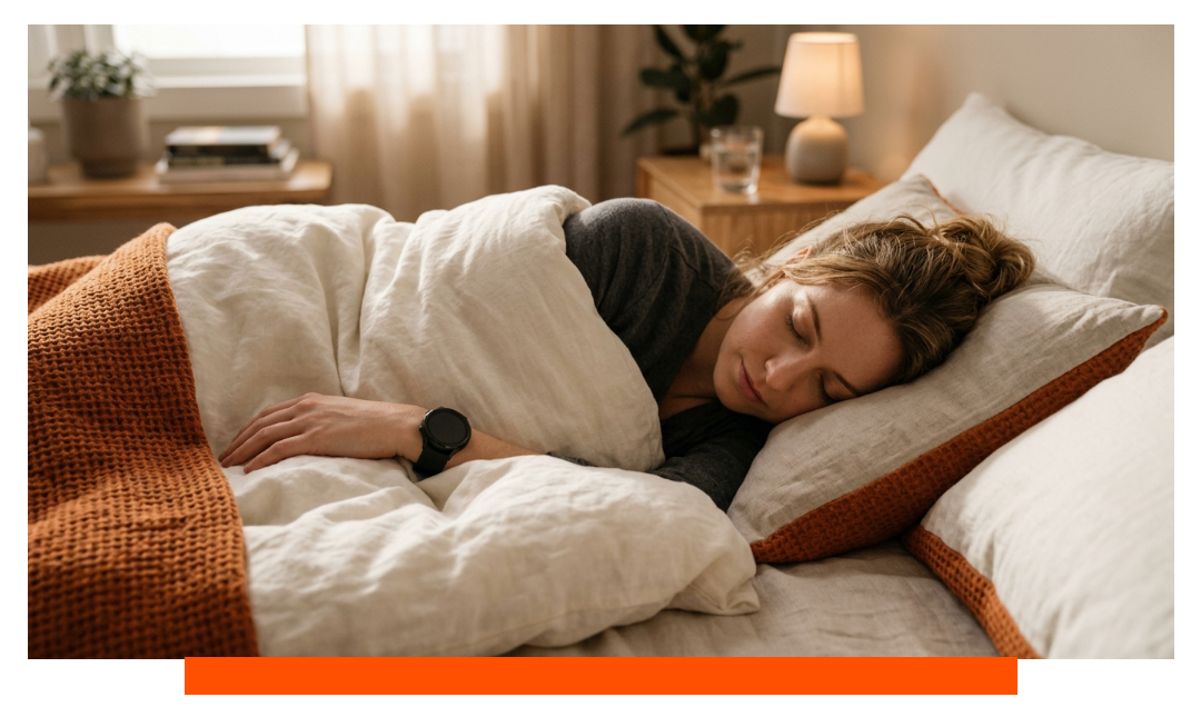 How does a smartwatch measure sleep?