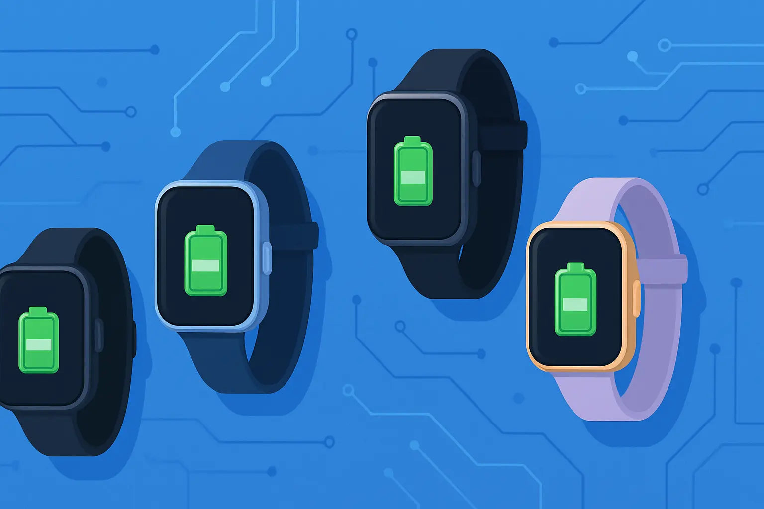 Which smartwatch has the longest battery life in 2025?