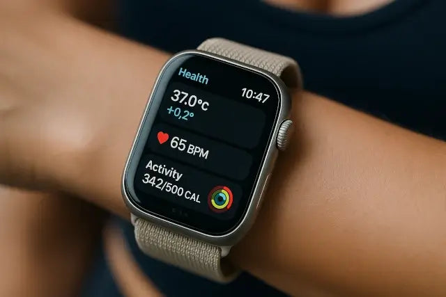 Which Apple Watch measures temperature?