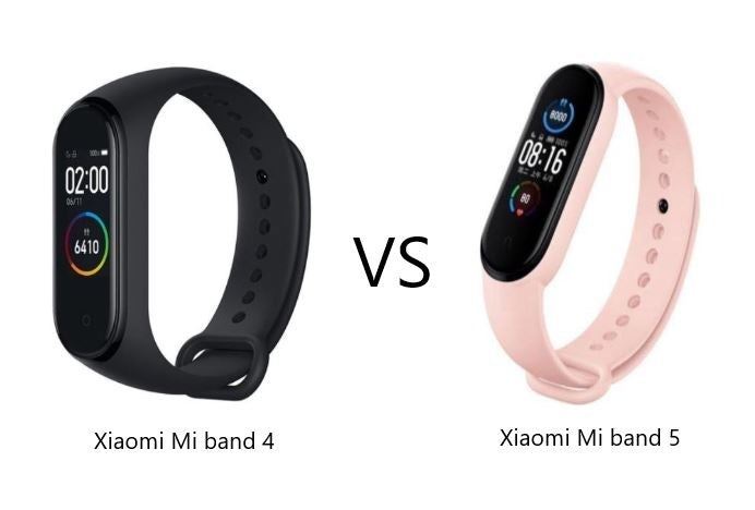 Mi Band 4 vs. Mi Band 5