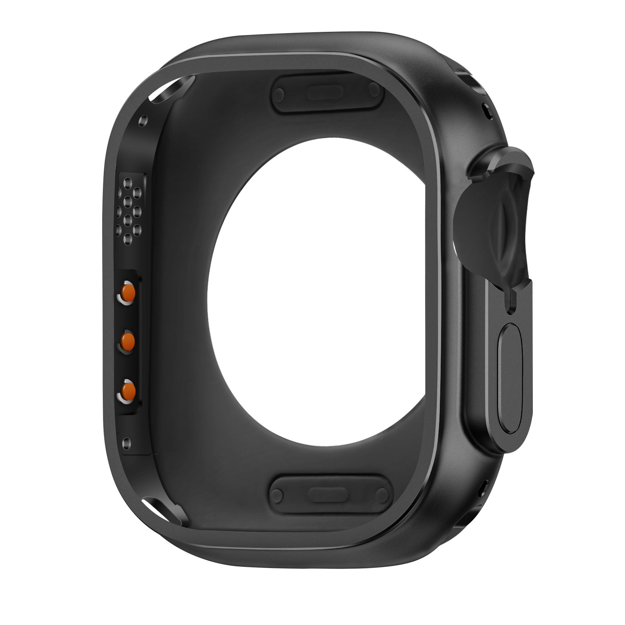 Bandz Apple Watch Ultra - 49mm Metall Hülle (Schwarz)