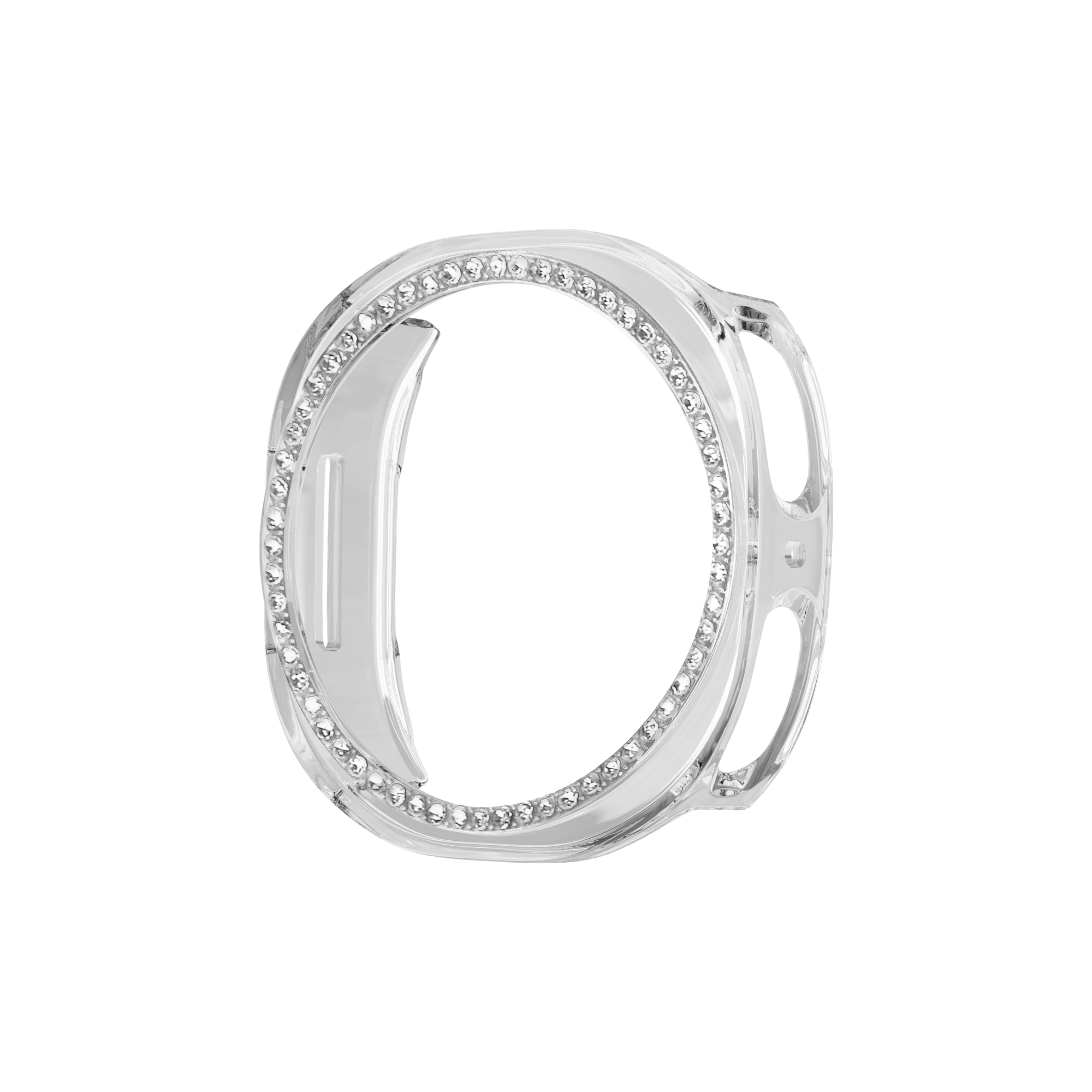 Bandz Samsung Galaxy Watch 8 - 40mm Diamant PC Hülle (Transparant)