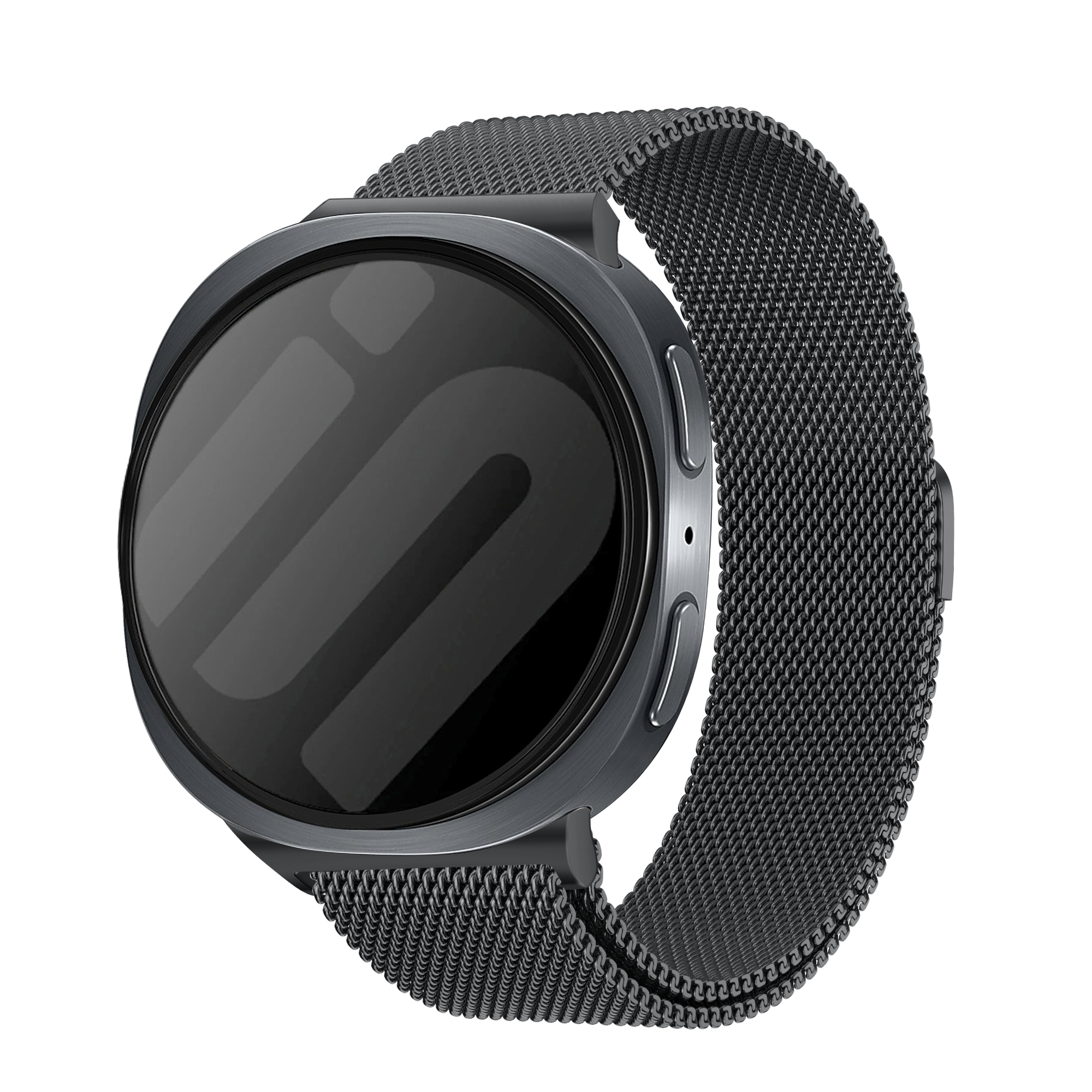 Samsung Galaxy Watch 8 - 40mm Milanese Armband (Space Grau)