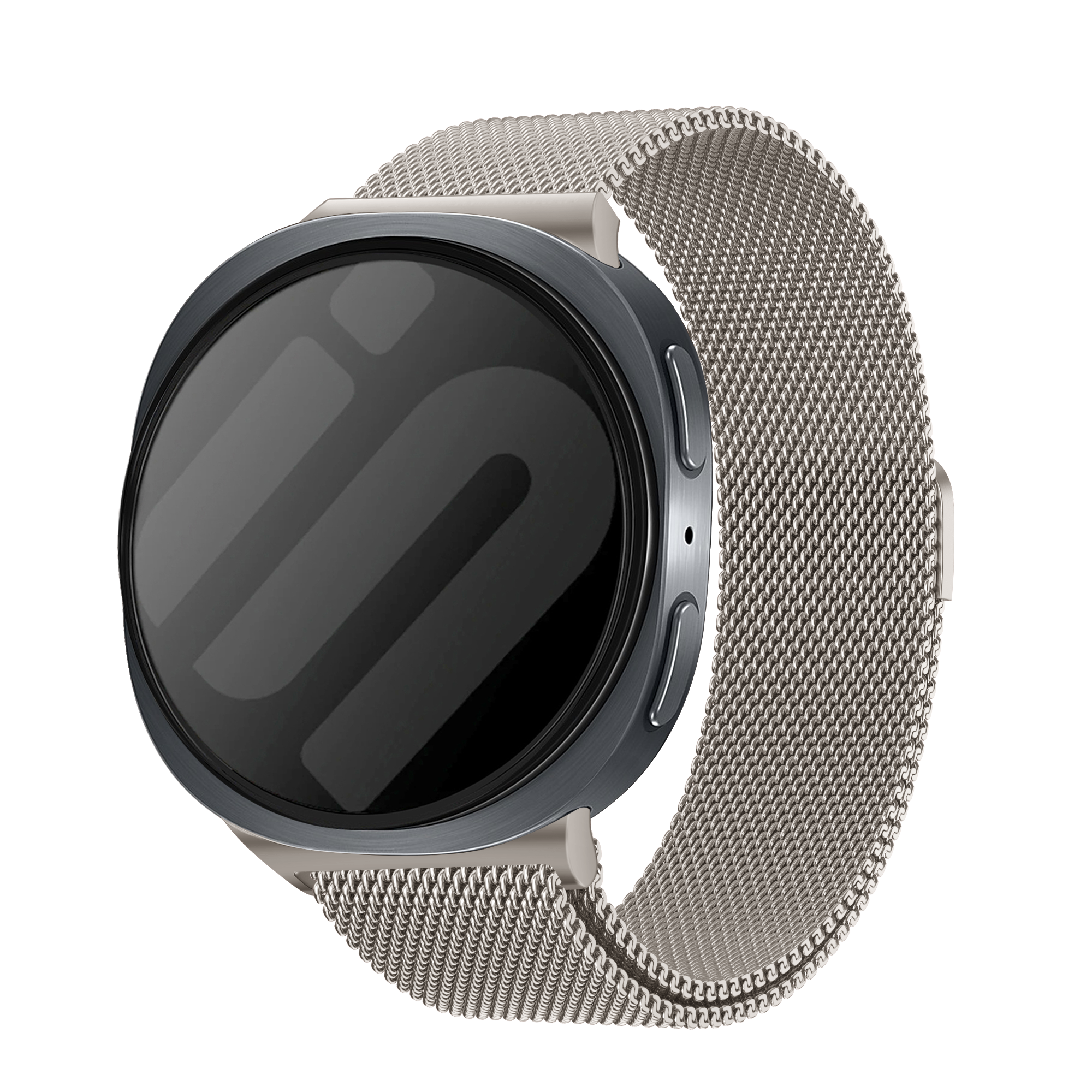 Samsung Galaxy Watch 8 Classic Milanese Strap (Starlight)