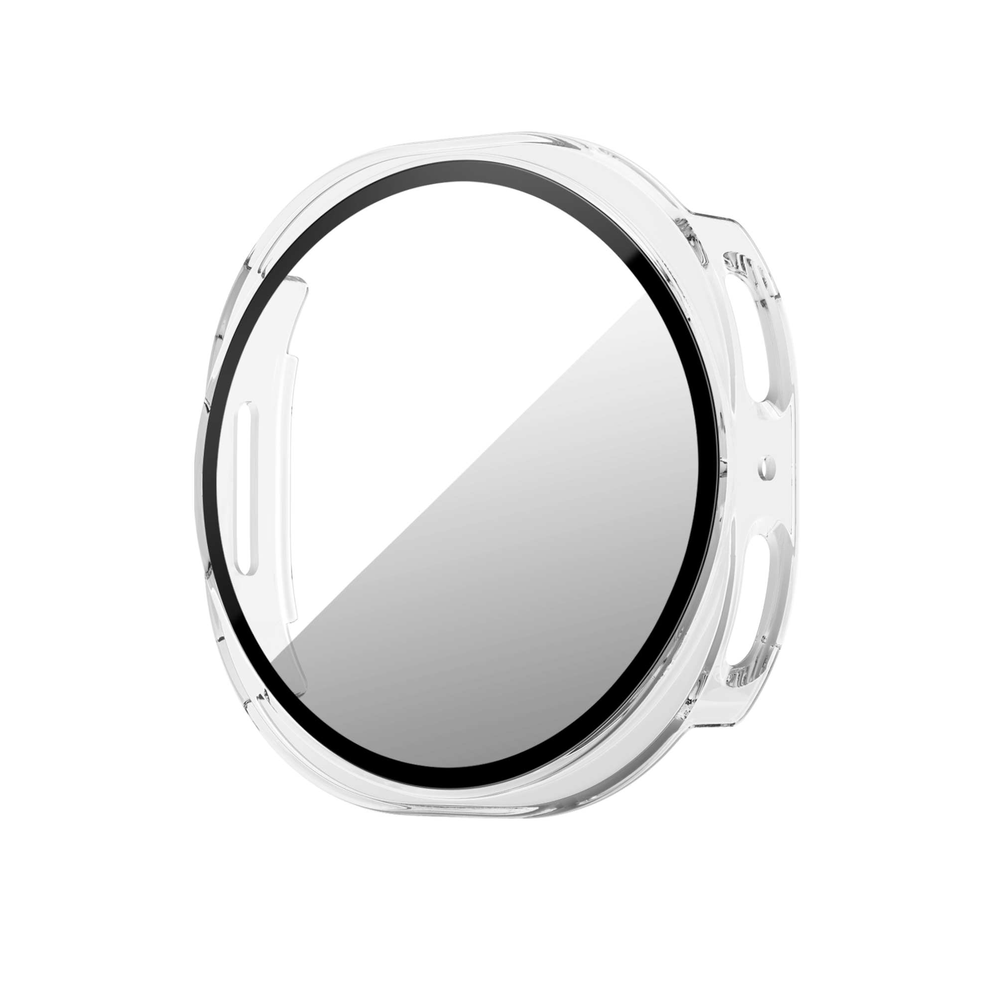 Bandz Samsung Galaxy Watch 8 - 44mm PC Hülle mit Glas (Transparant)