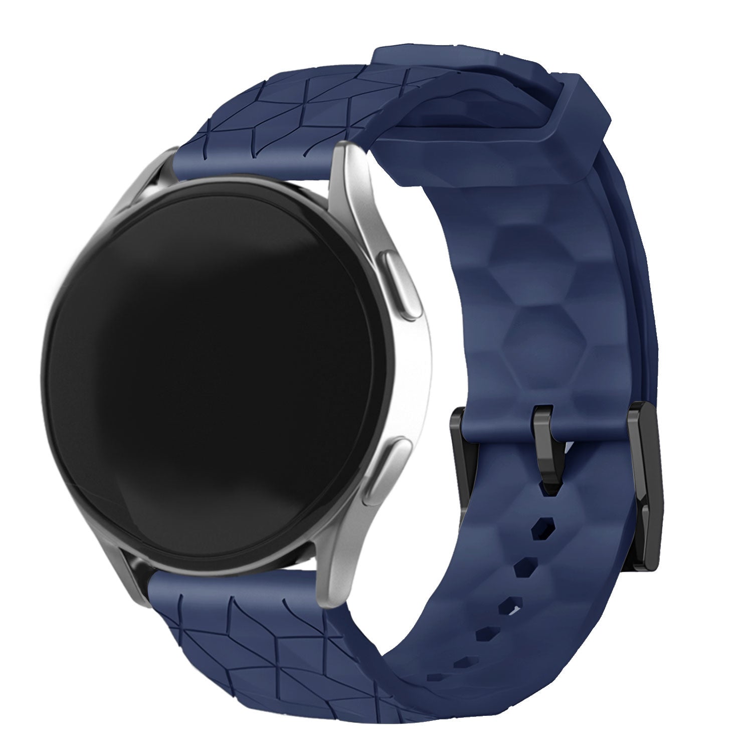 Withings Steel HR - 40mm Silicone Hexa Strap (Dark Blue)