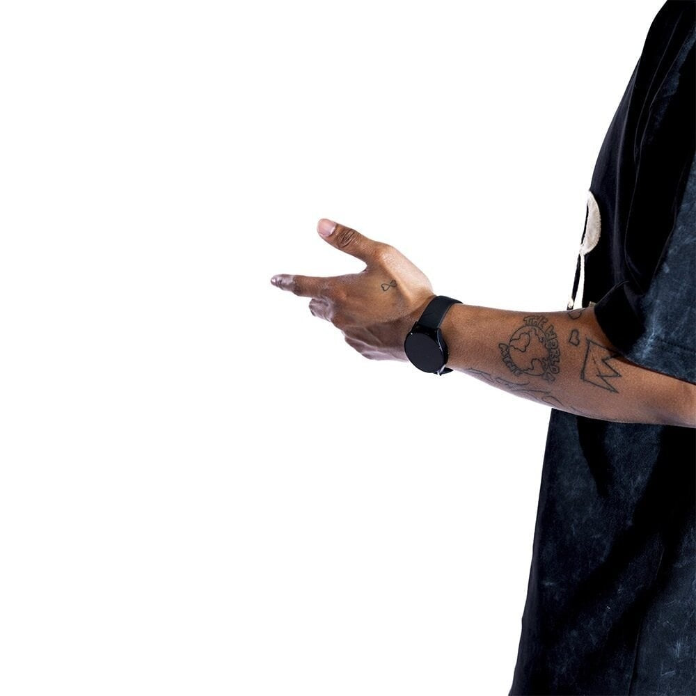 BALR. Amazfit Bip 5 Hexagons Sport Strap (Black)