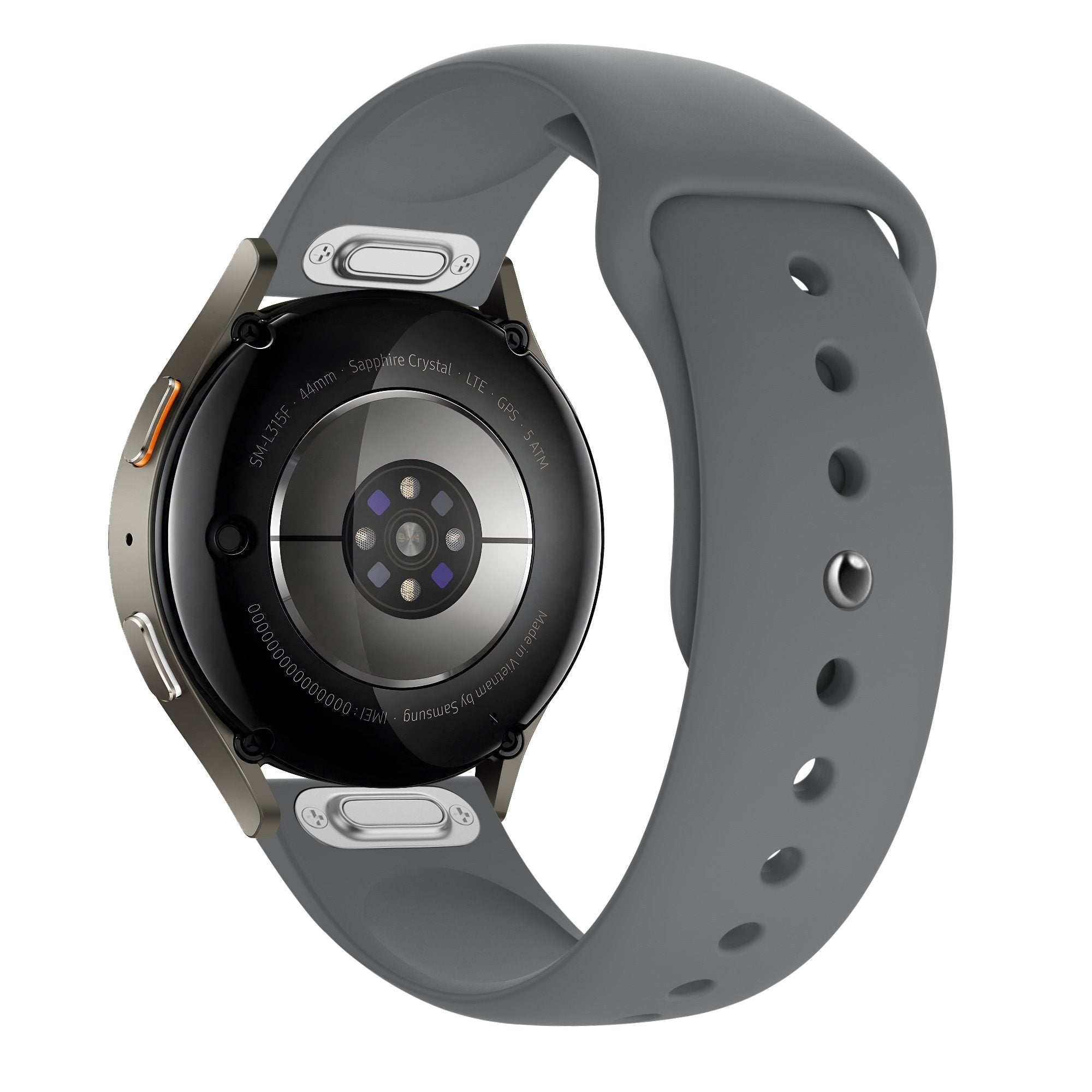 Bandz Samsung Galaxy Watch 6 - 44mm Sport Armband 'Easy Fit' (Grau)