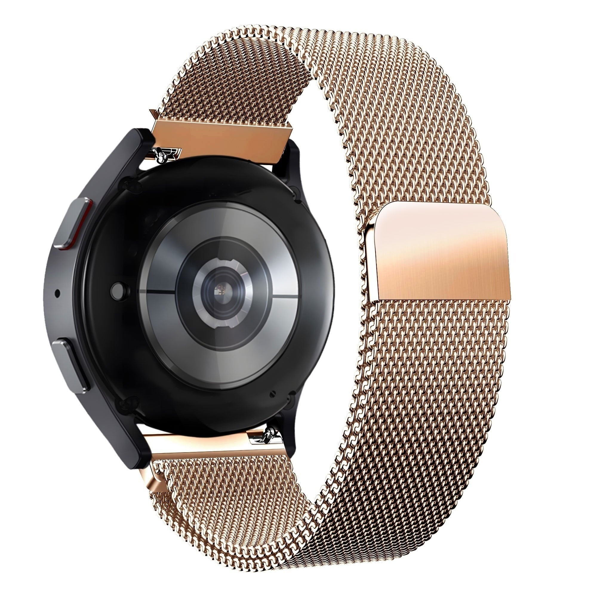 Bandz Amazfit Active 2 Milanese Loop Armband (Rosé Gold)