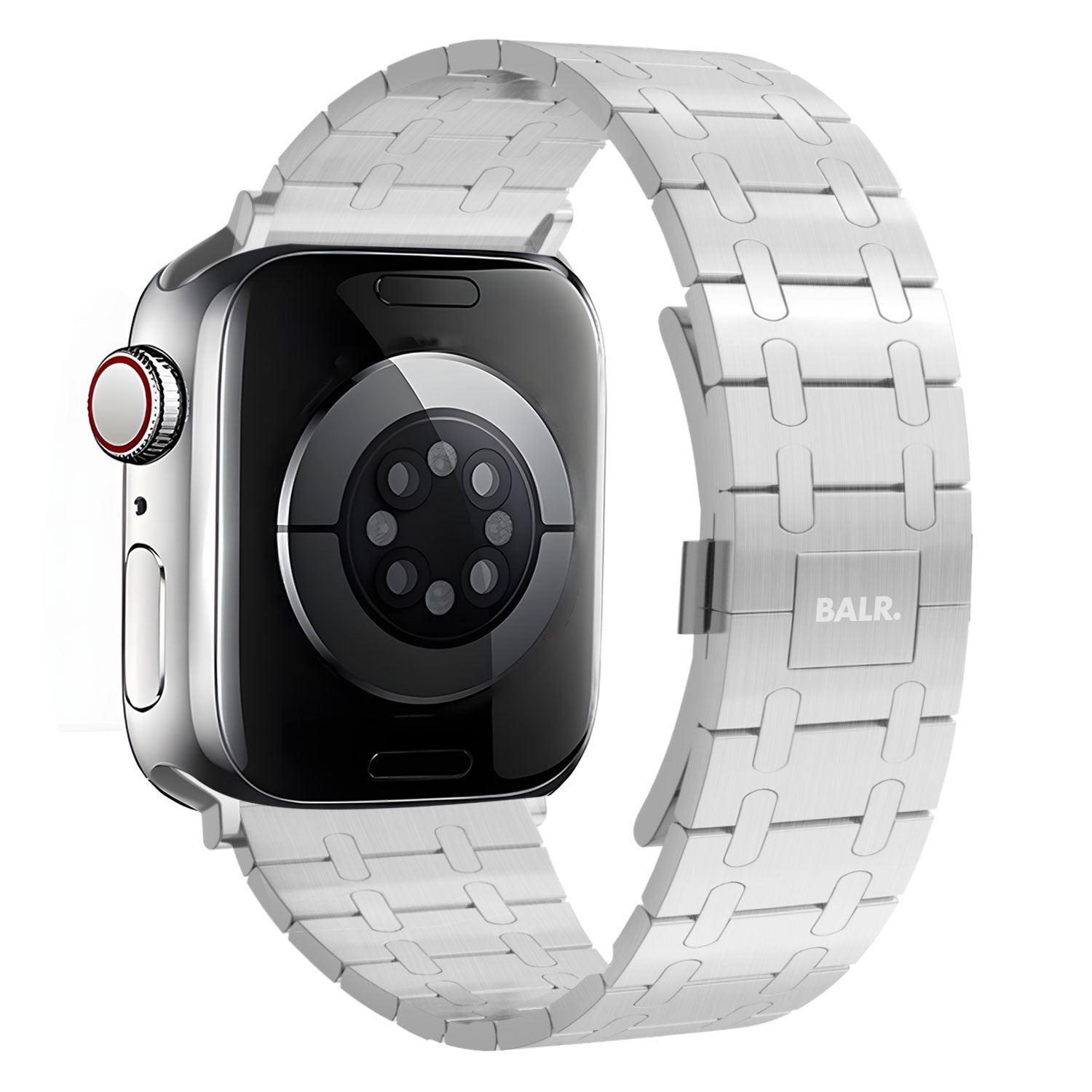 Balr. Apple Watch Edelstahl-Armband (Silber)