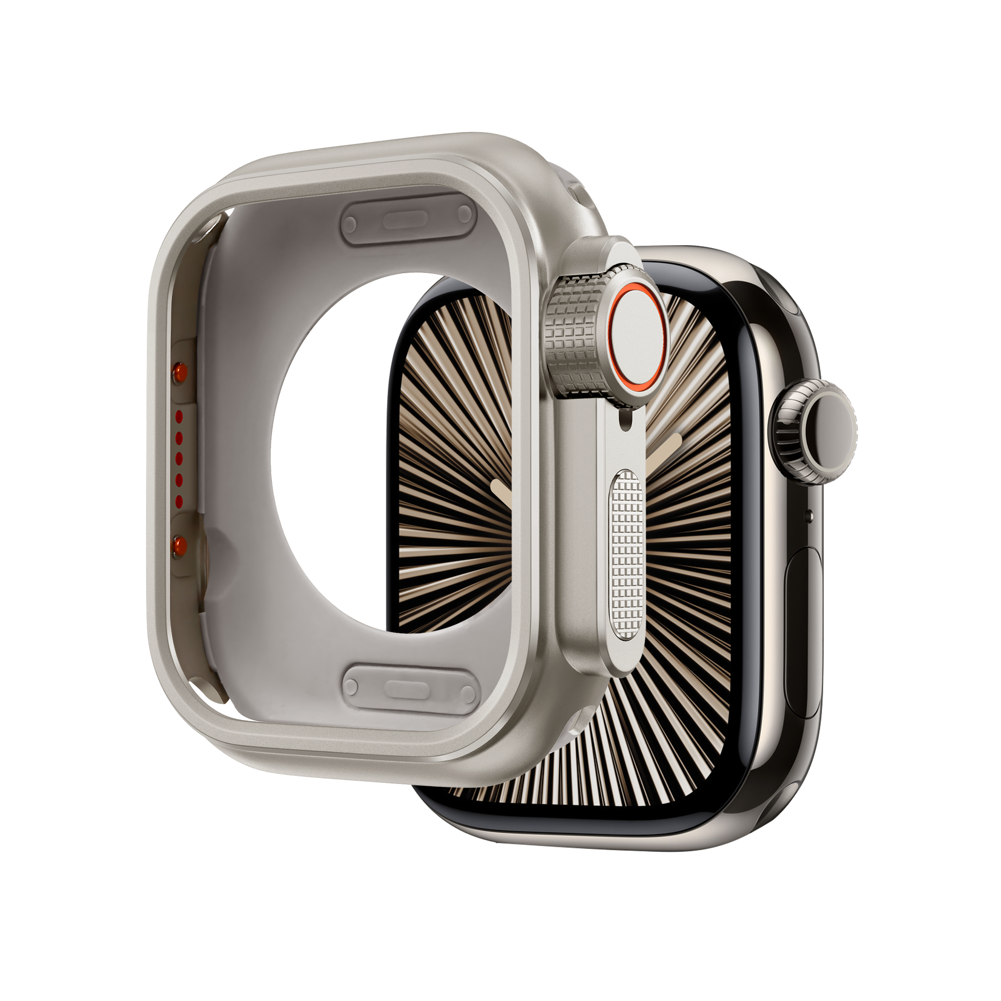 Bandz Apple Watch 10 - 46mm Metal Case (Titanium)