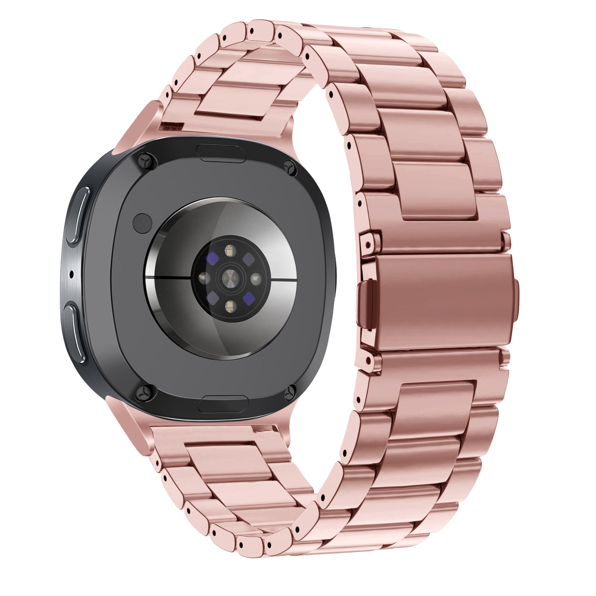 Bandz Samsung Galaxy Watch 8 - 44mm Stahlarmband 'Classic' (Rosa)