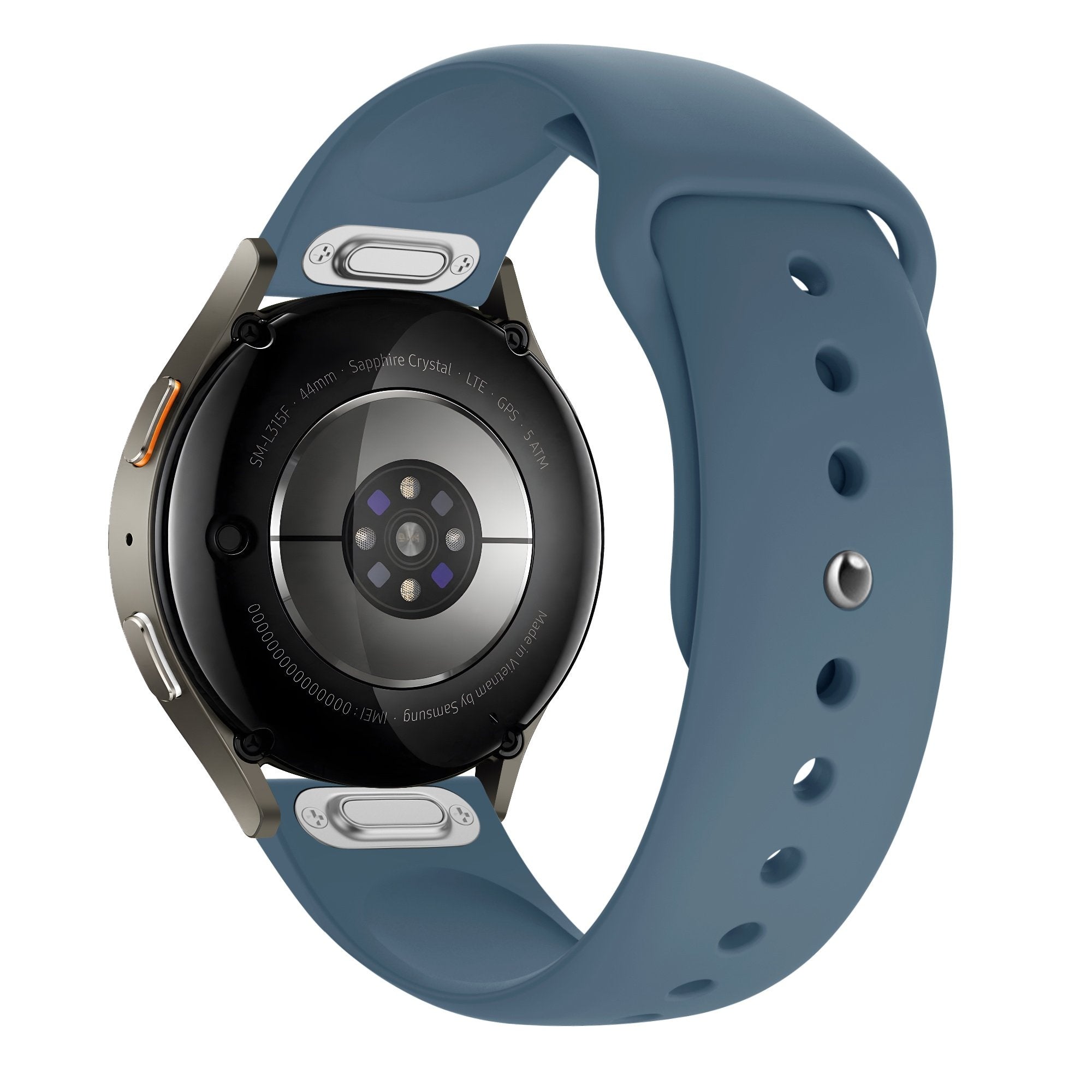 Bandz Fossil Gen 5e - 44mm Sport Strap 'Easy Fit' (Blue)