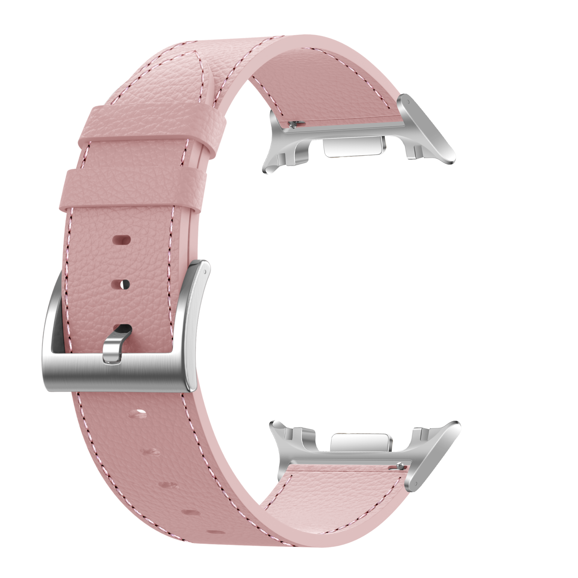 Samsung Galaxy Watch 8 - 44mm Leather Grain Strap (Pink)