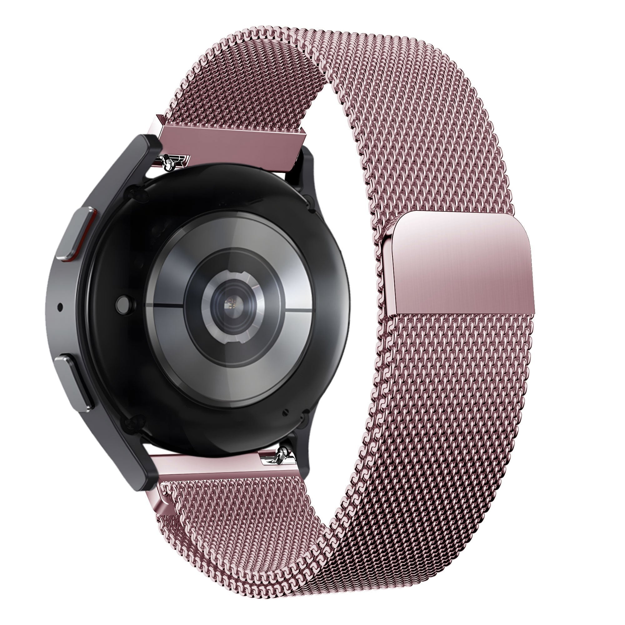 Bandz Garmin Venu 2 Plus Milanese Loop Armband (Rosa)