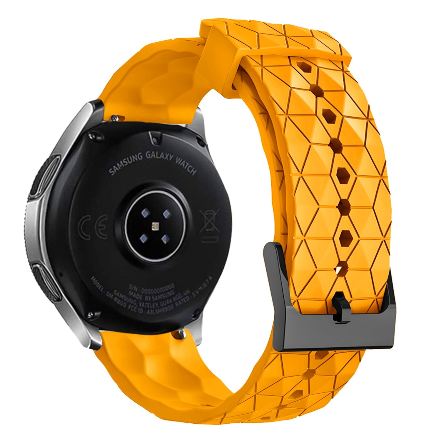 Amazfit Active Silicone Hexa Strap (Orange)