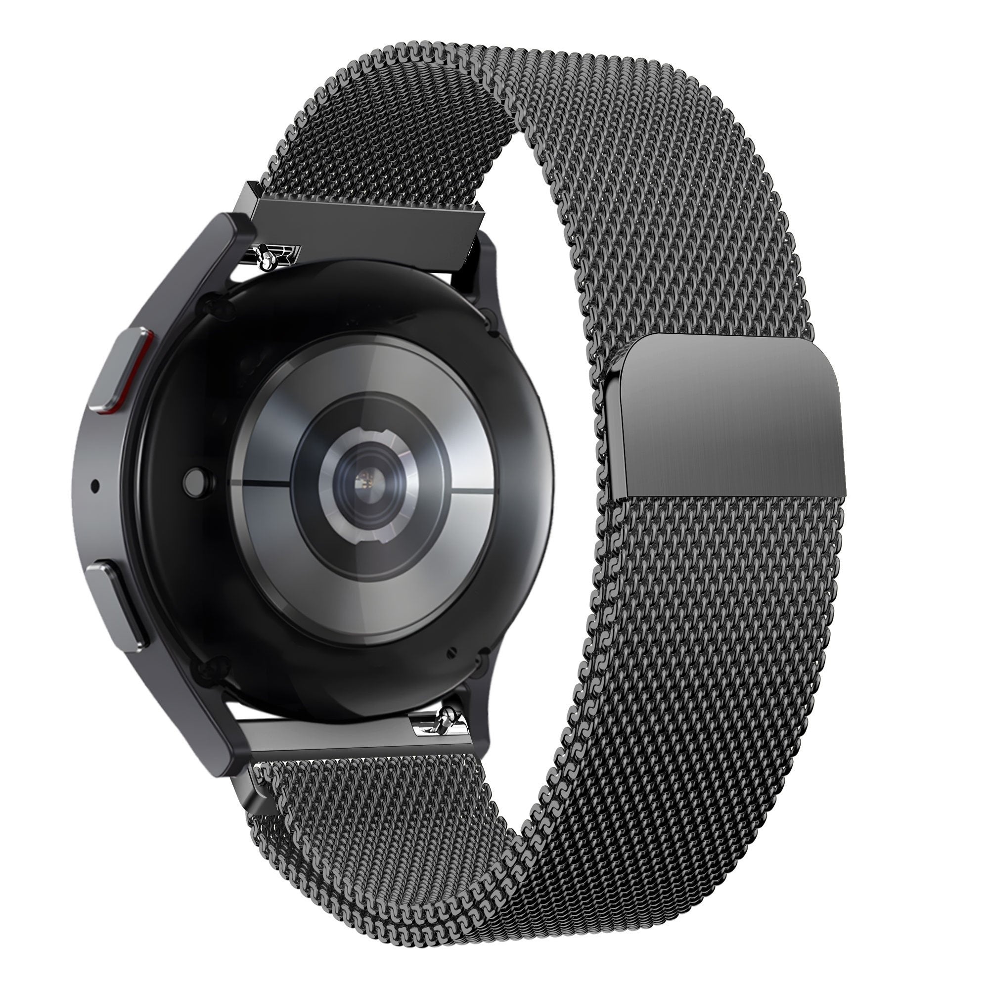 Bandz Coros Apex 42mm Milanese Loop Armband (Schwarz)