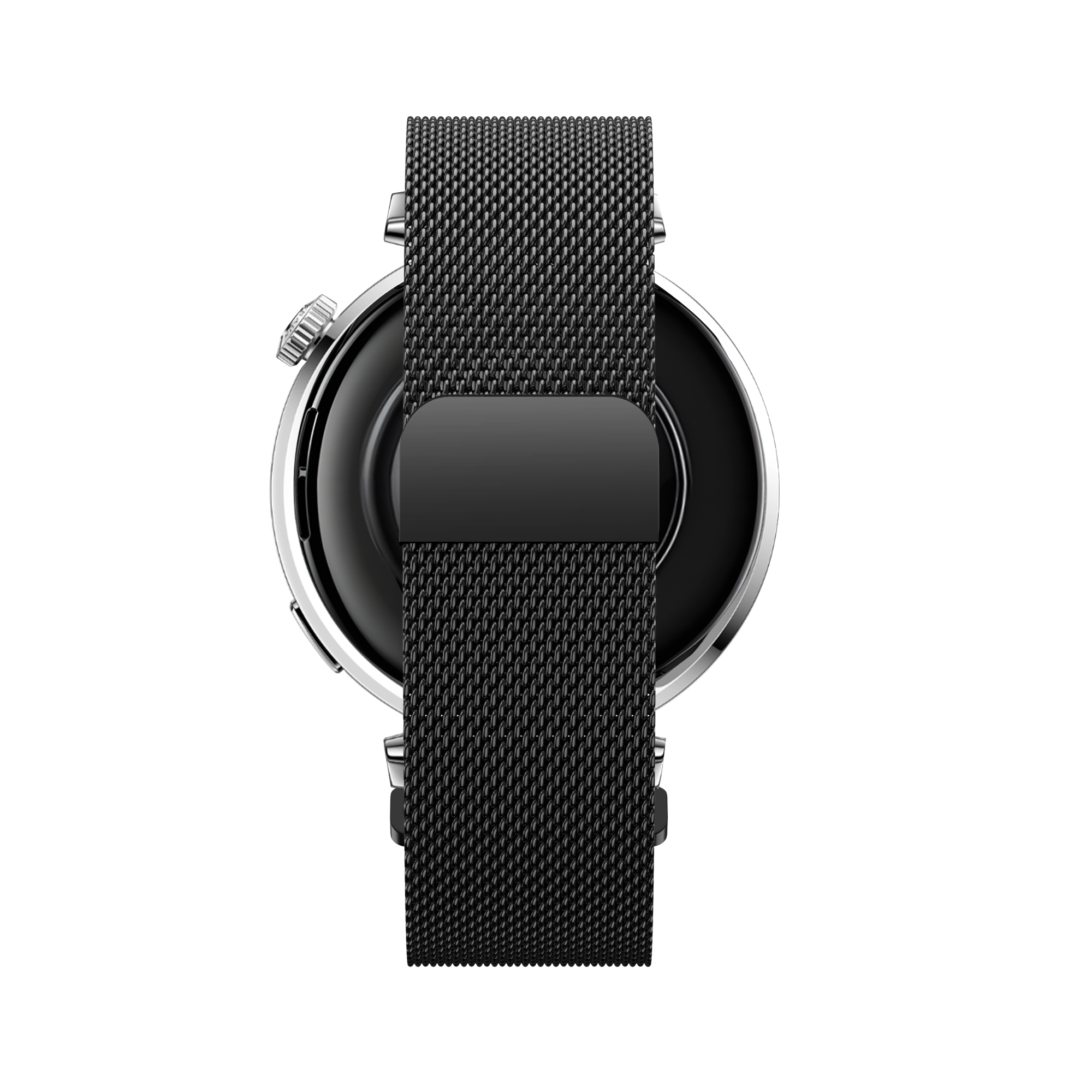 Bandz Huawei Watch GT 5 - 41mm Milanese Armband 'Easy fit' (Schwarz)