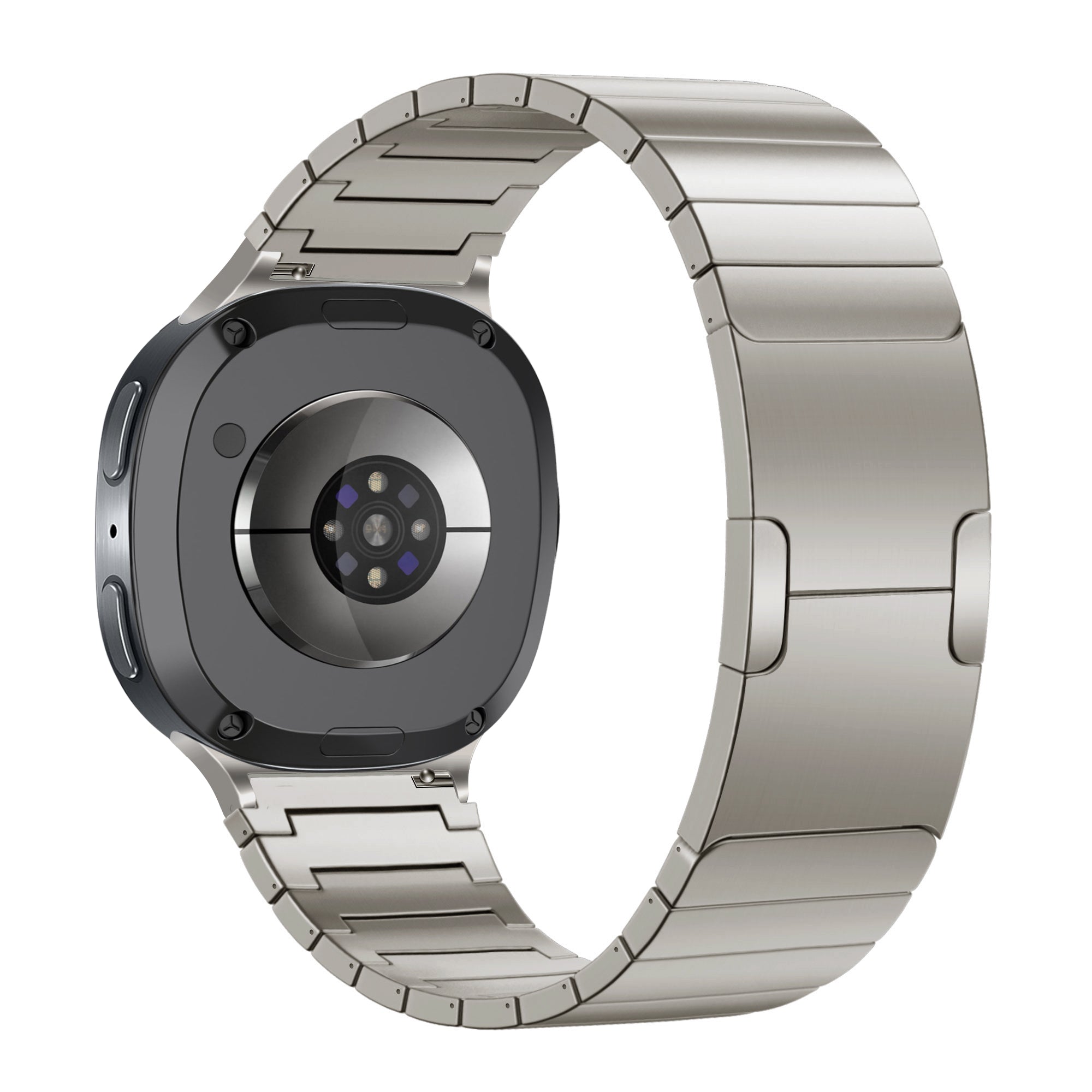 Bandz Samsung Galaxy Watch 8 - 44mm Titanarmband 'One Bead' (Titan)