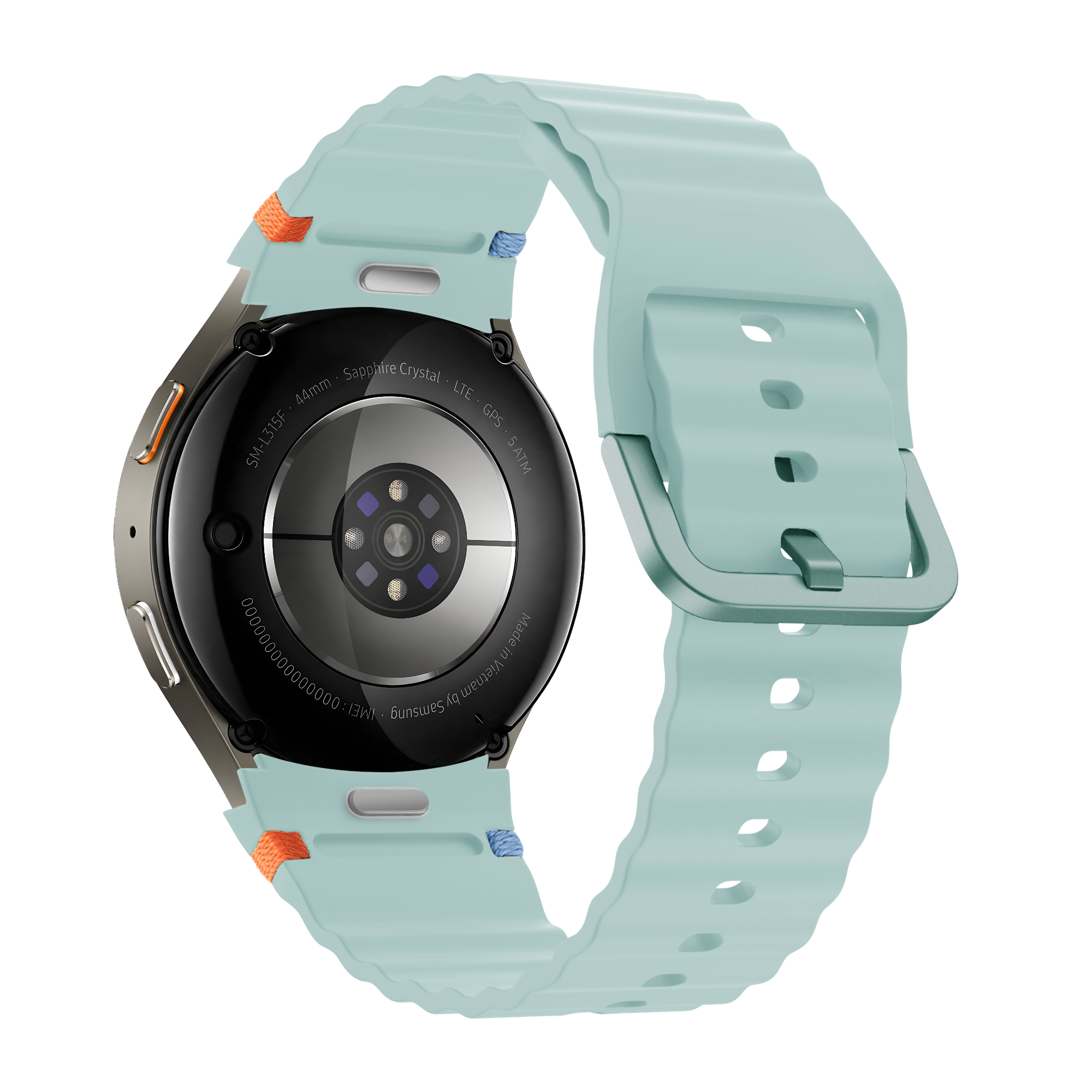 Bandz Samsung Galaxy Watch 6 Classic - 47mm Wave Armband 'Easy Fit' (Mintgrün)