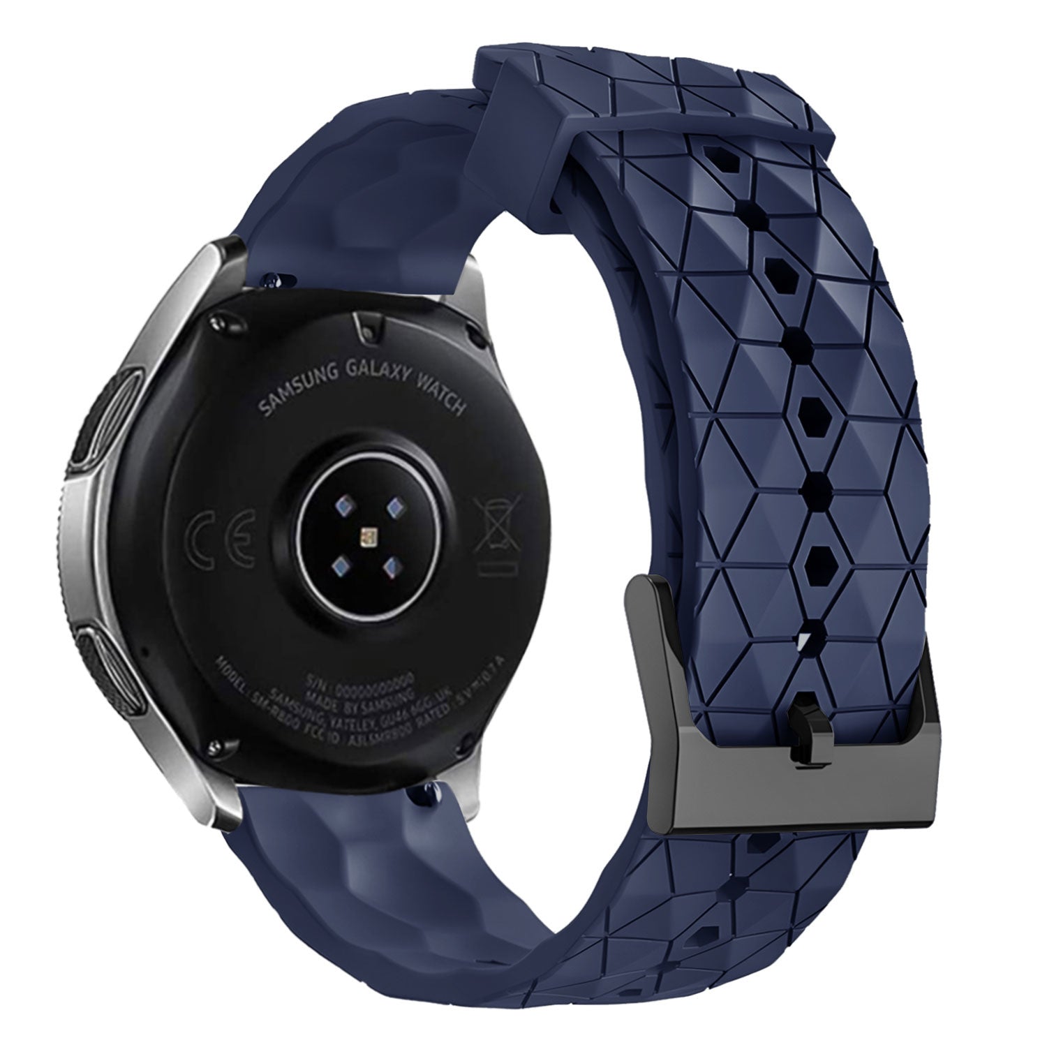 Xiaomi Watch 2 Pro Hexa Silikonarmband (Dunkel Blau)