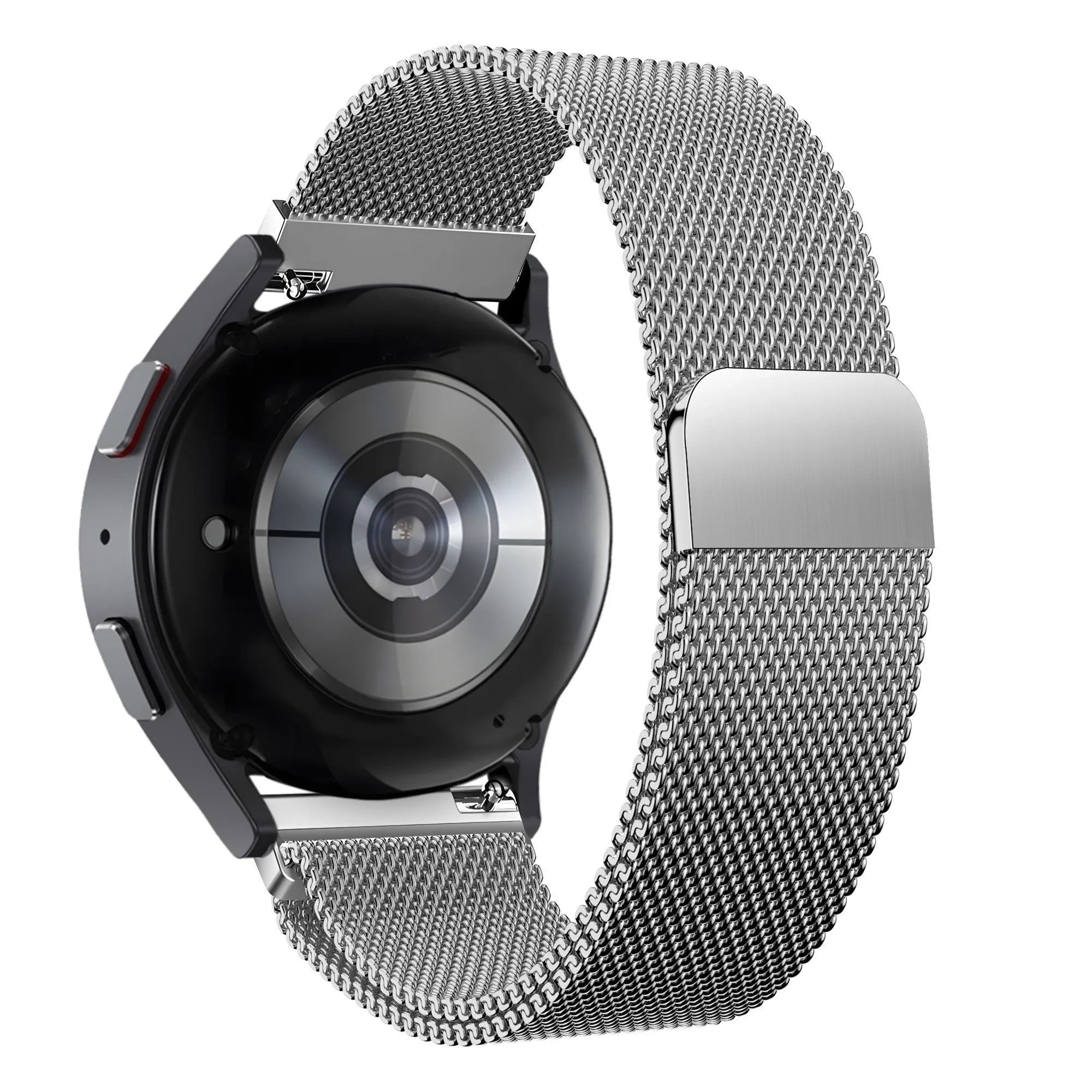 Bandz Oppo Watch X2 Milanese Loop Armband (Silber)