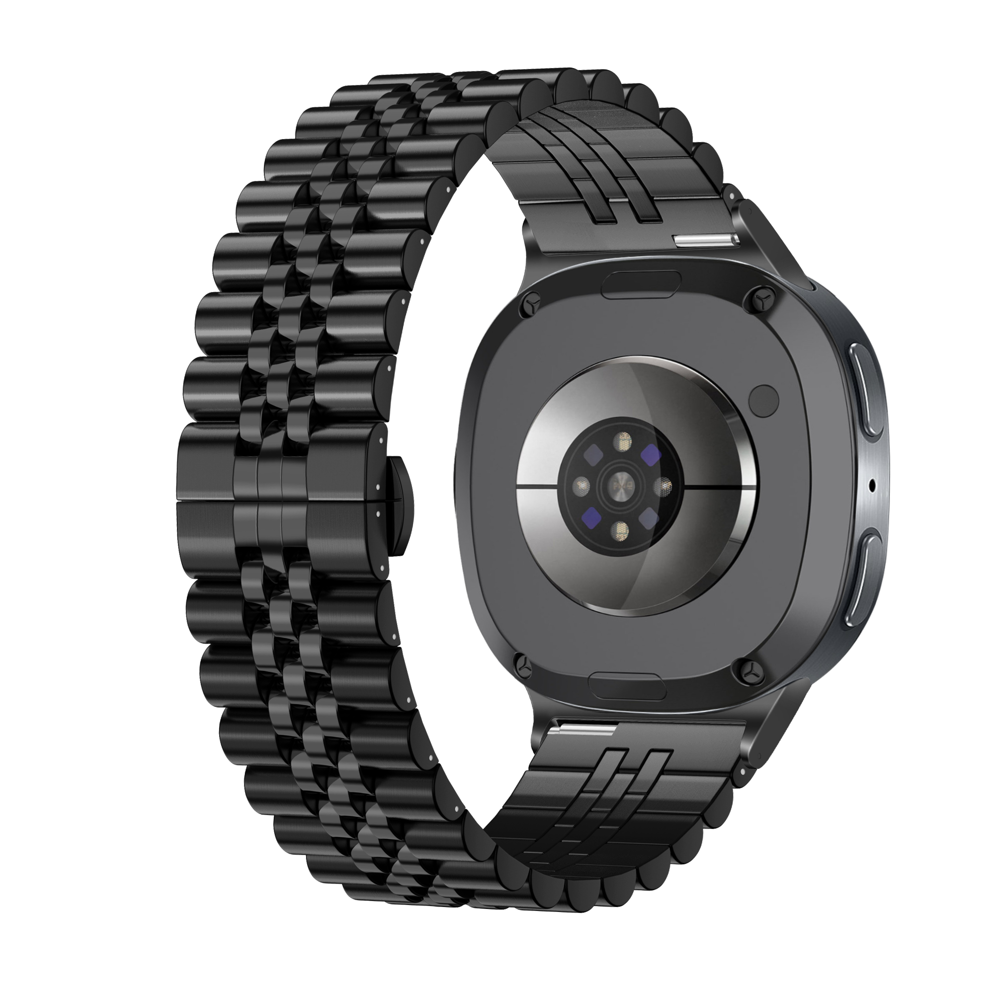 Samsung Galaxy Watch 8 - 44mm Jubilee Stahlarmband (Schwarz)