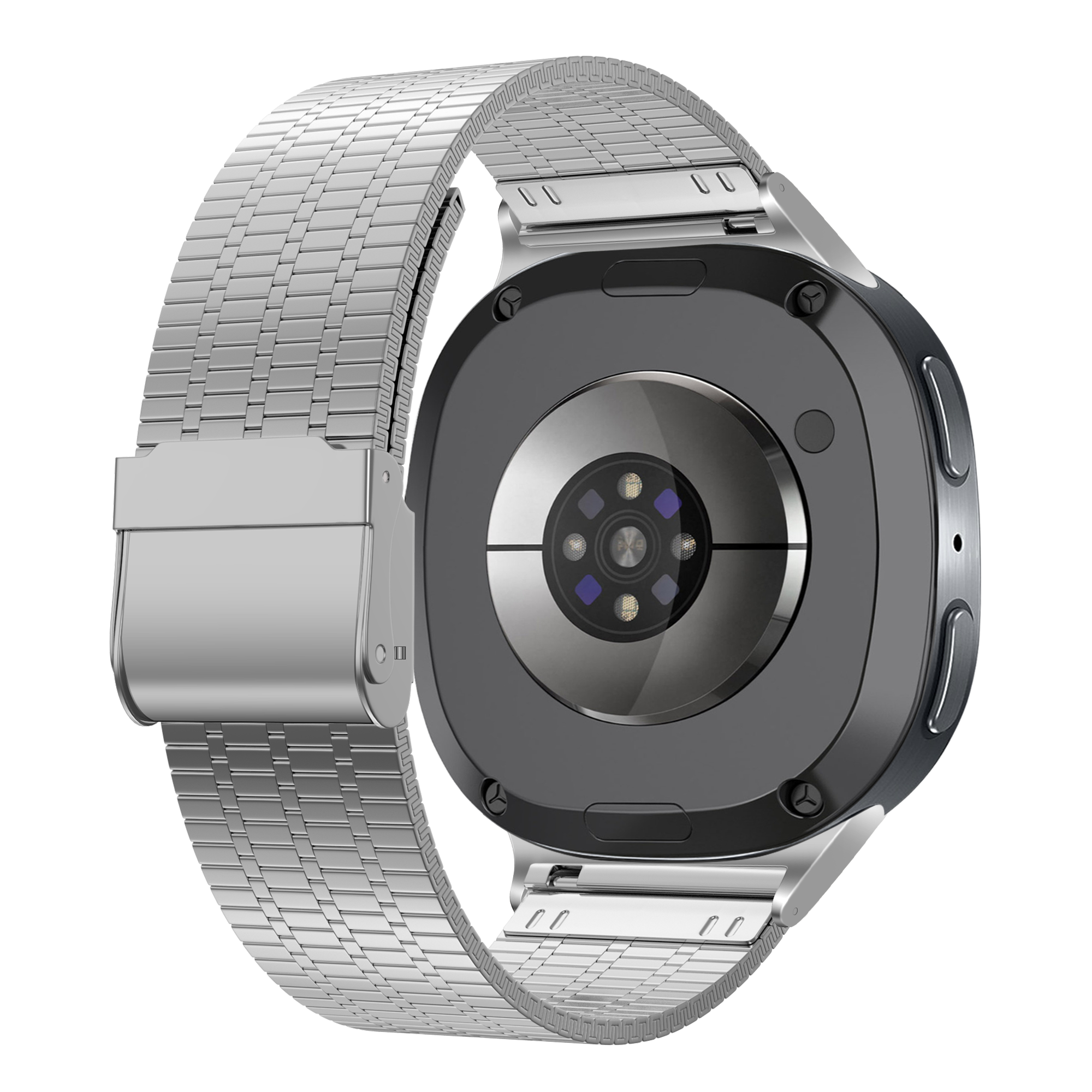 Samsung Galaxy Watch 8 Classic Feines Stahlarmband (Silber)