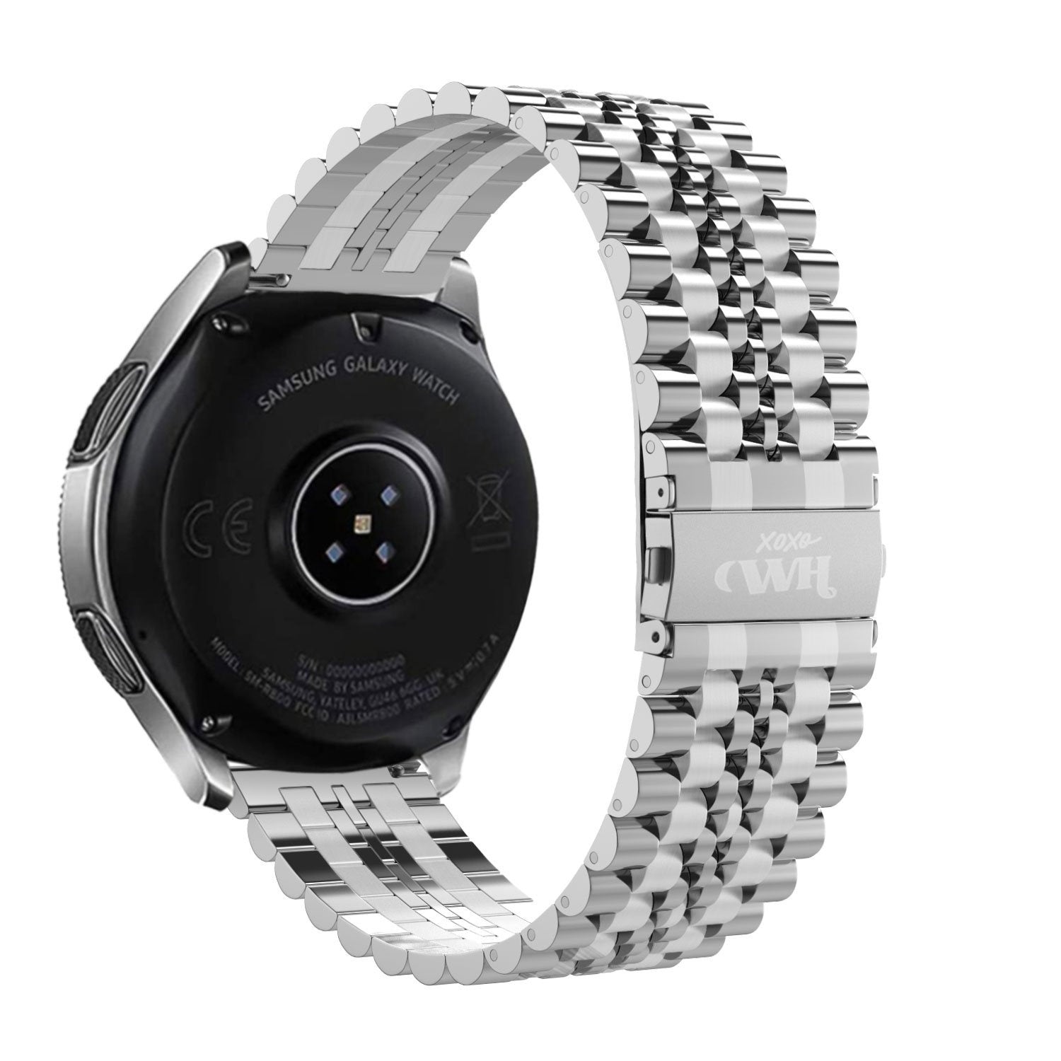 xoxo Wildhearts Samsung Gear Sport Stahlarmband (Silber)