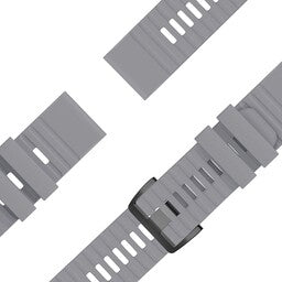 Bandz Garmin Instinct E - 45mm Silikonarmband mit Schnalle (Grau)