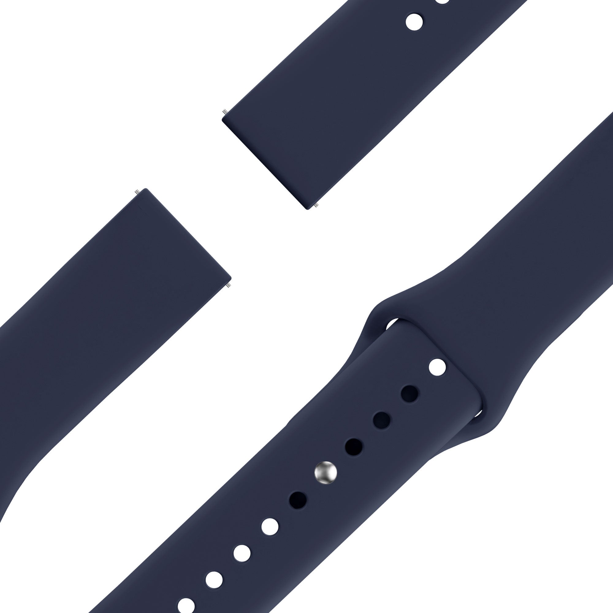 Bandz Amazfit Balance 2 Sportarmband 'Deluxe' (Dunkel Blau)