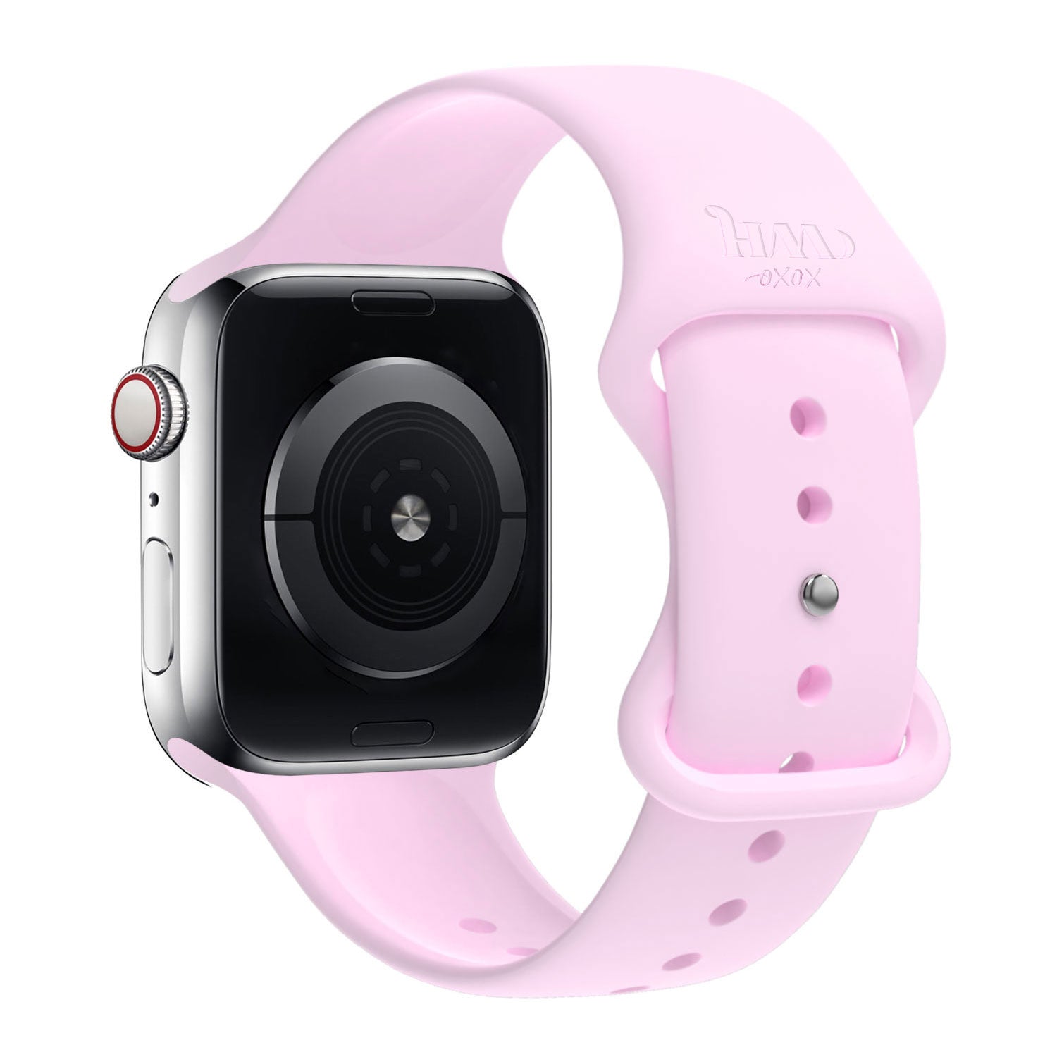 xoxo Wildhearts Apple Watch Silikonarmband (Knallige Rosa)