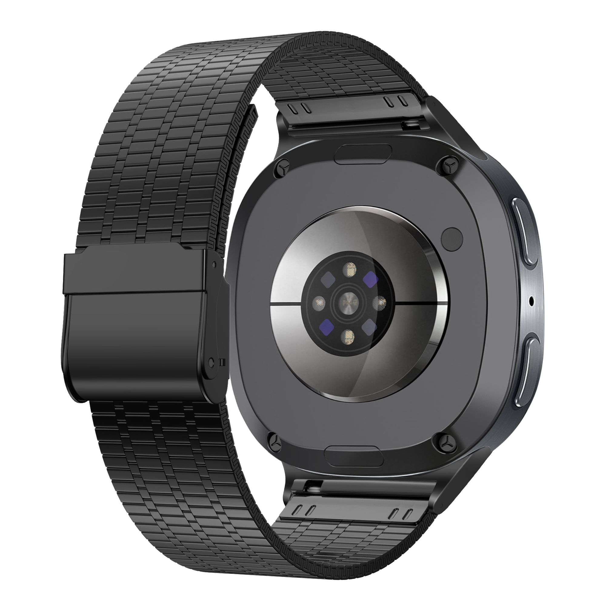 Samsung Galaxy Watch 8 Classic Feines Stahlarmband (Schwarz)