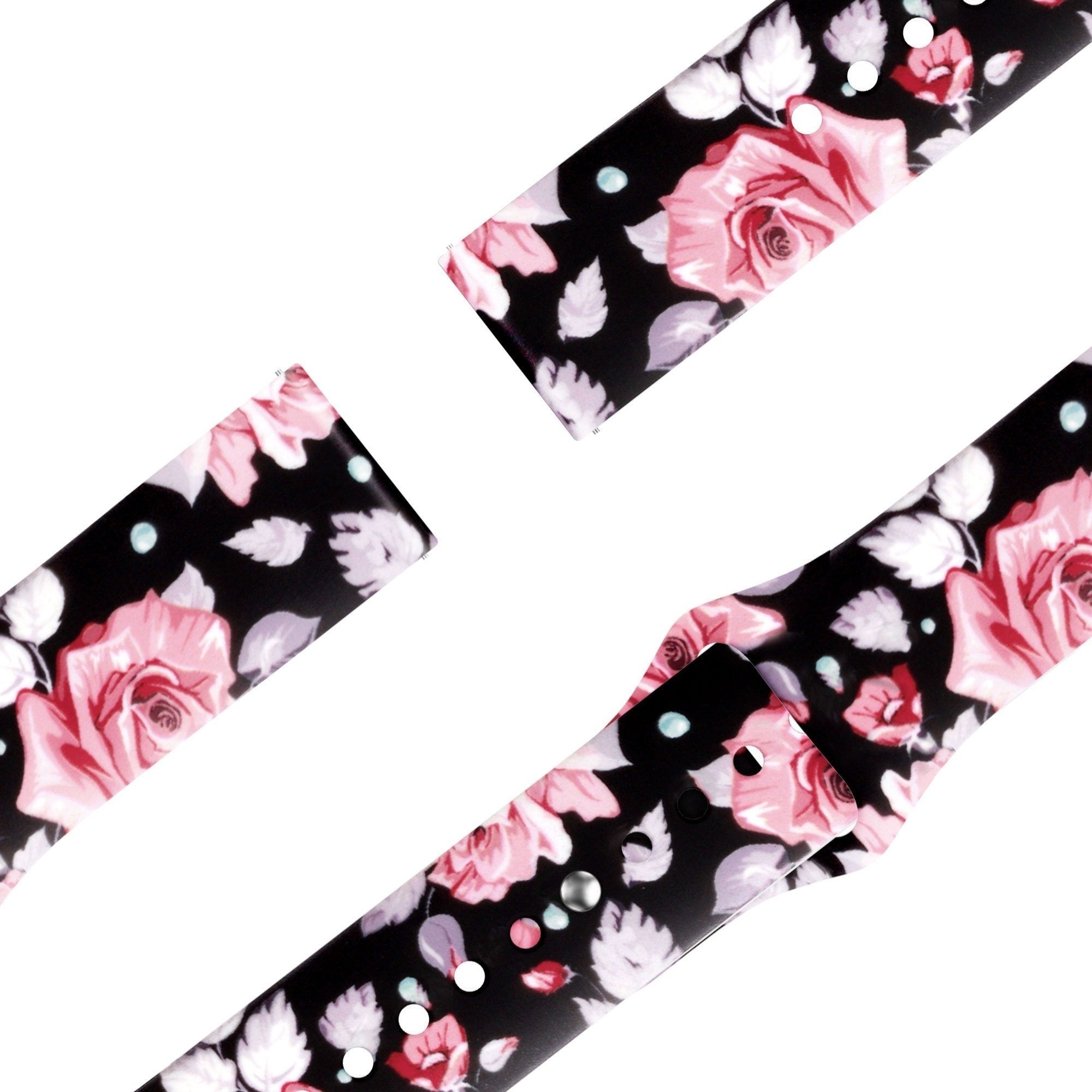 Bandz Amazfit Active 2 Silikonarmband 'Flowers'