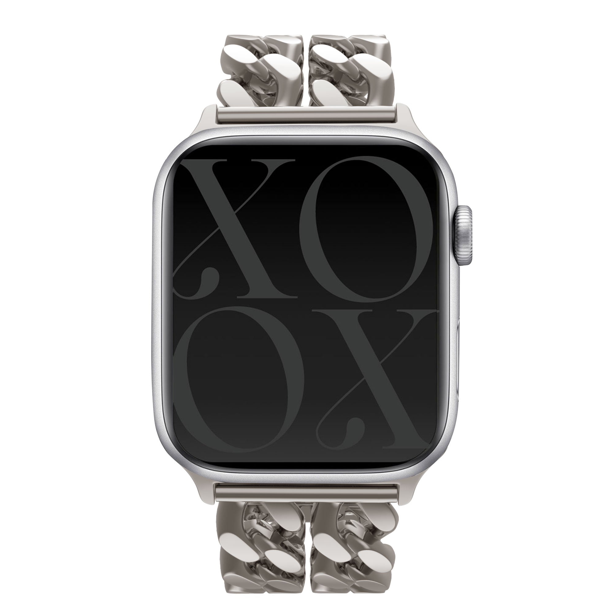 xoxo Wildhearts Apple Watch Stahlarmband - Ketten-Armband (Starlight) - 38/40/41/42mm