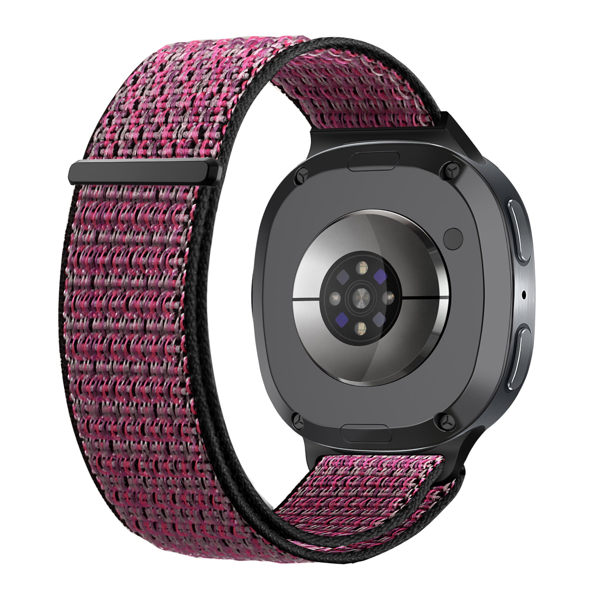 Samsung Galaxy Watch 8 - 40mm Nylon Strap (Crimson Berry)