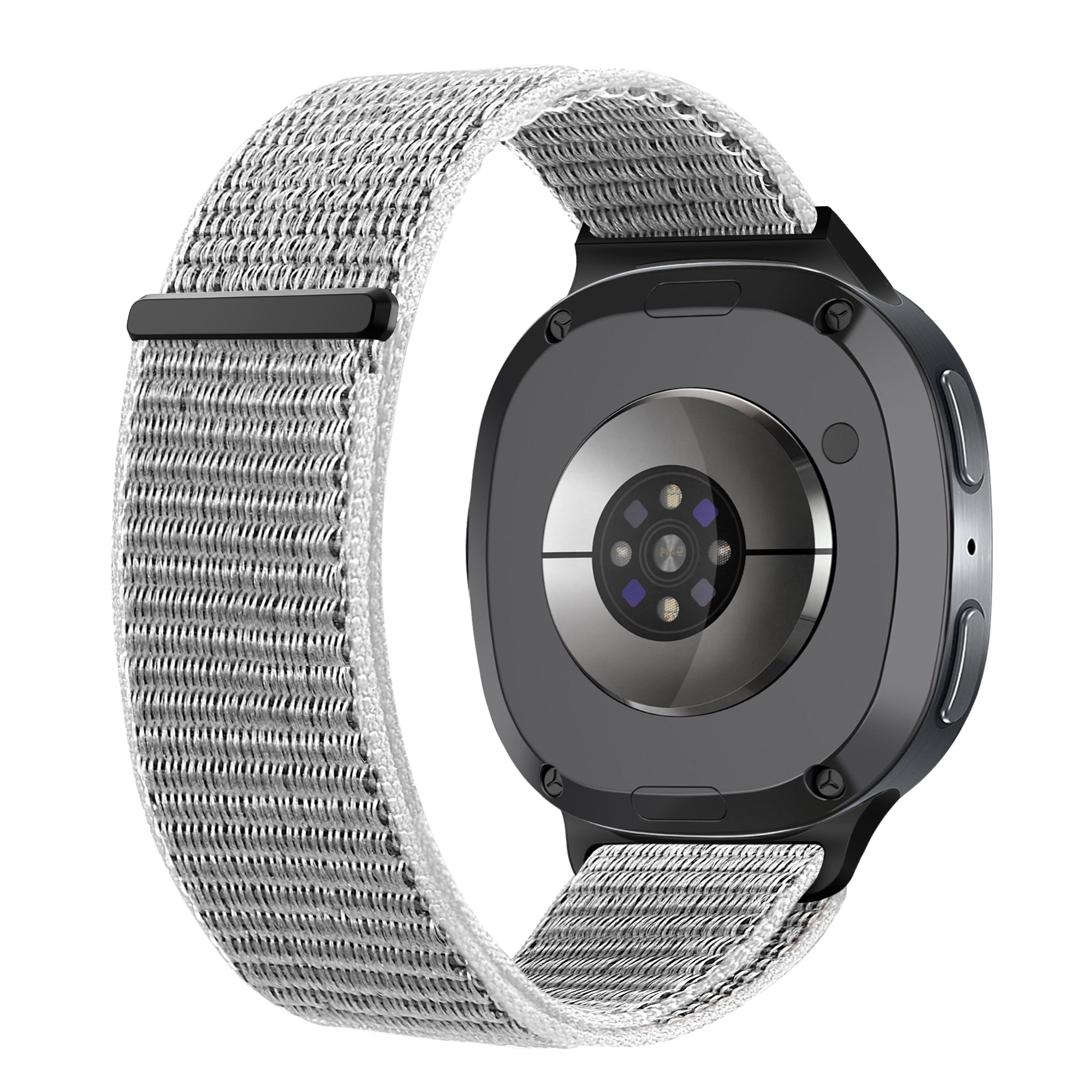 Samsung Galaxy Watch 8 - 44mm Nylonarmband (Muschelweiß)