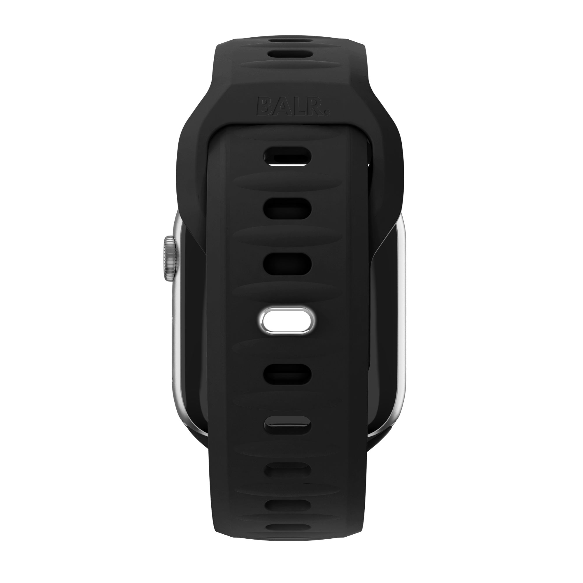 BALR. Apple Watch Outdoor Silicone Strap (Black)