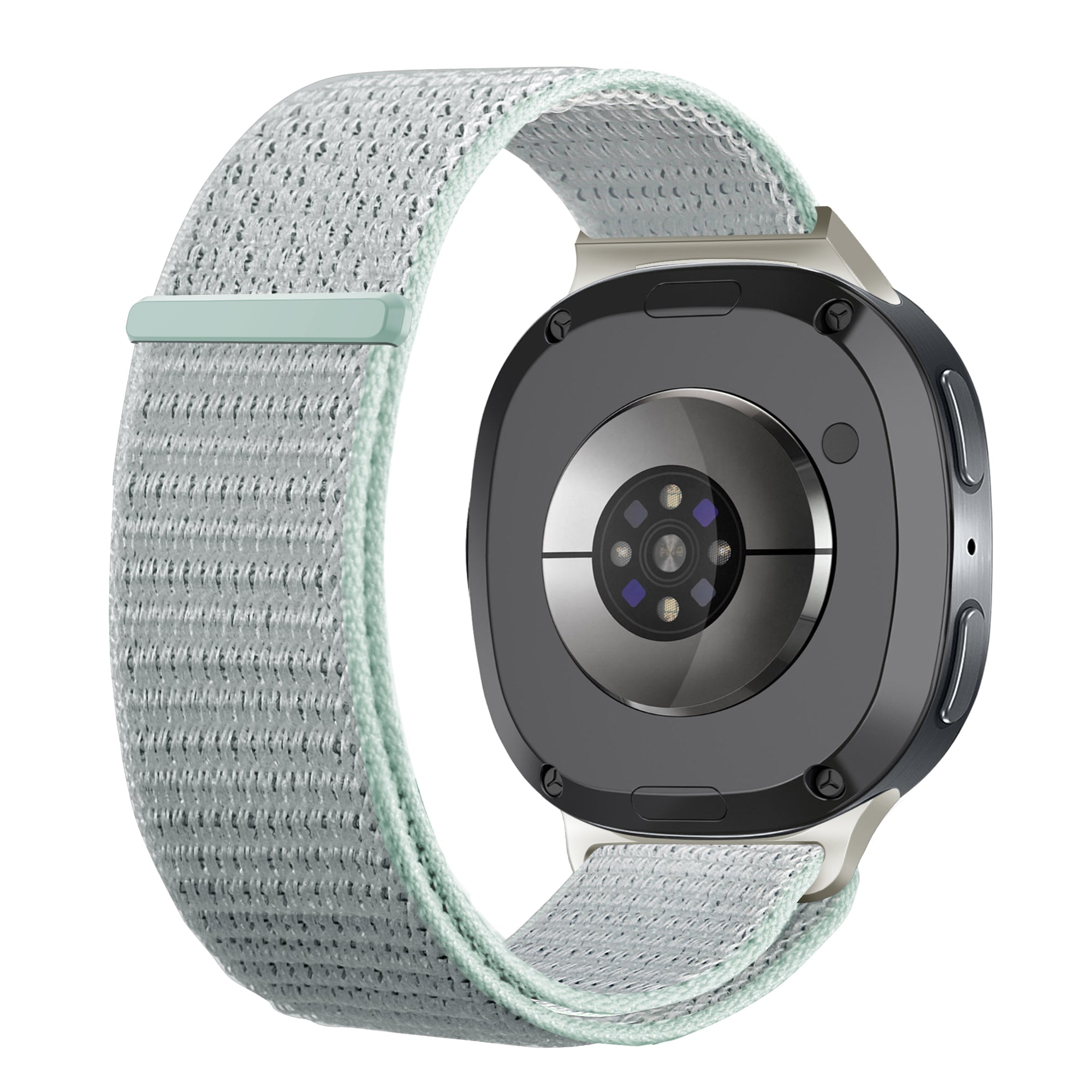 Samsung Galaxy Watch 8 - 44mm Nylonarmband (Hell Türkis Blau)