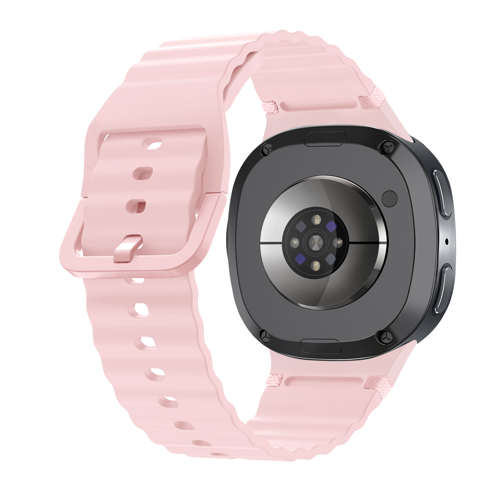 Samsung Galaxy Watch 8 Classic Wave Silicone Strap (Pink)