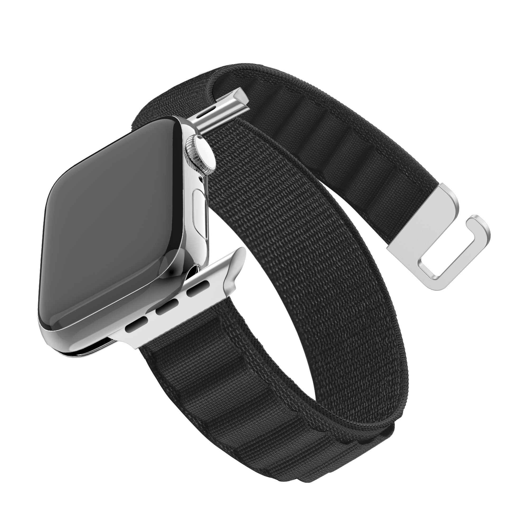 Balr. Apple Watch Alpine Loop-Armband (Schwarz)