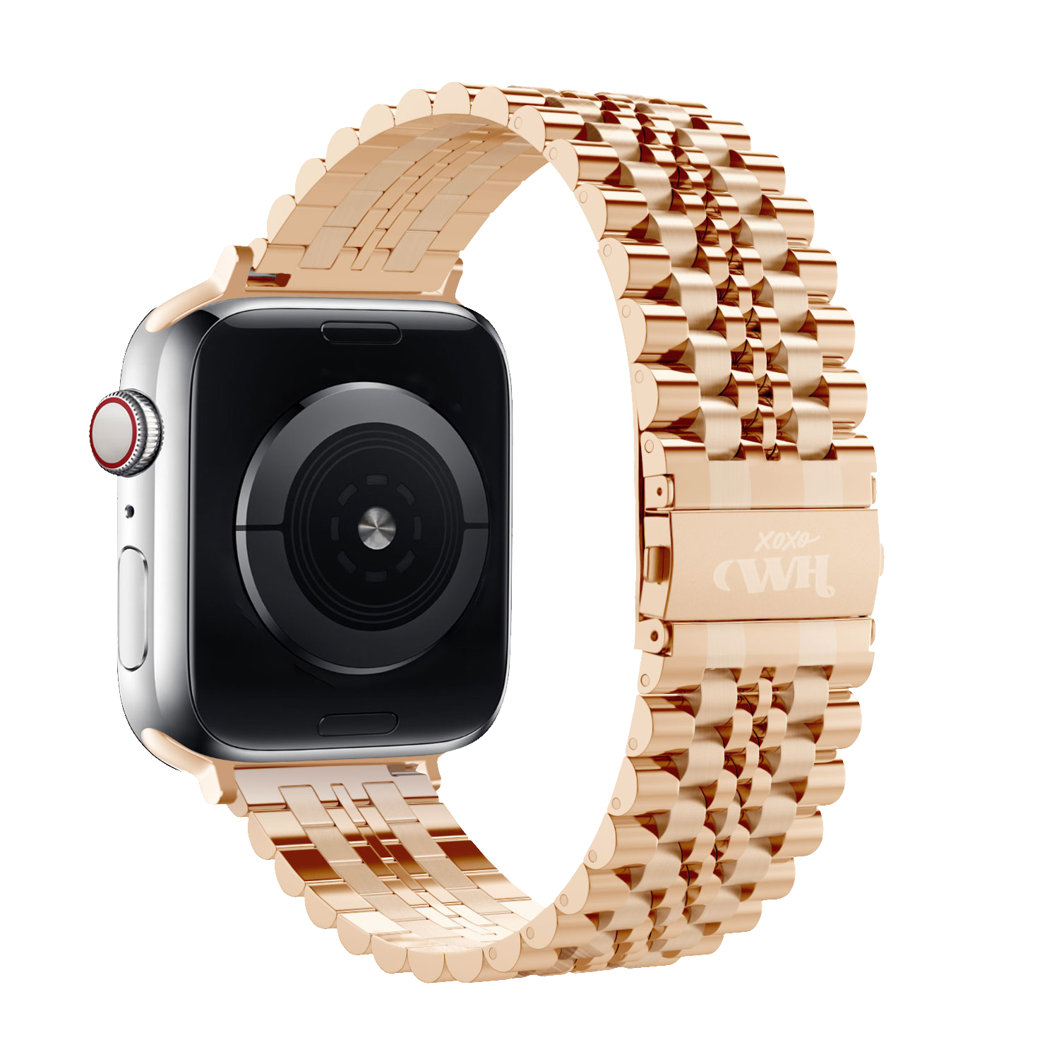 xoxo Wildhearts Apple Watch Stahlarmband (Roségold)