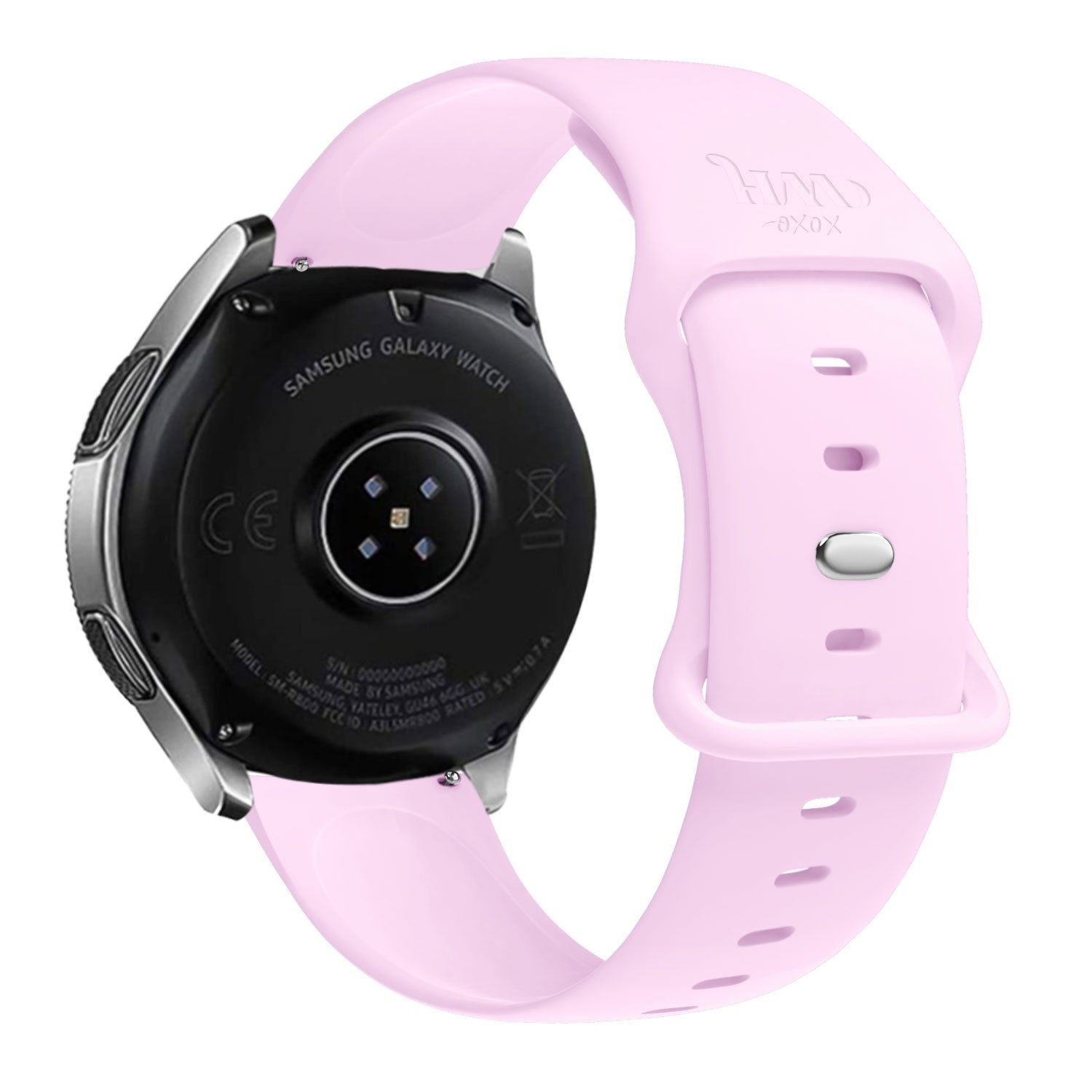 xoxo Wildhearts Samsung Galaxy Watch 6 Classic - 47mm Silikonarmband (Rosa)
