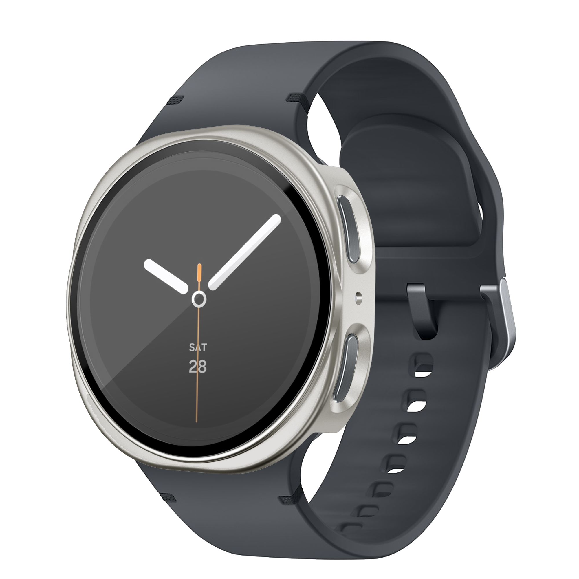 Bandz Samsung Galaxy Watch 8 - 40mm PC Hülle mit Glas (Polarstern)