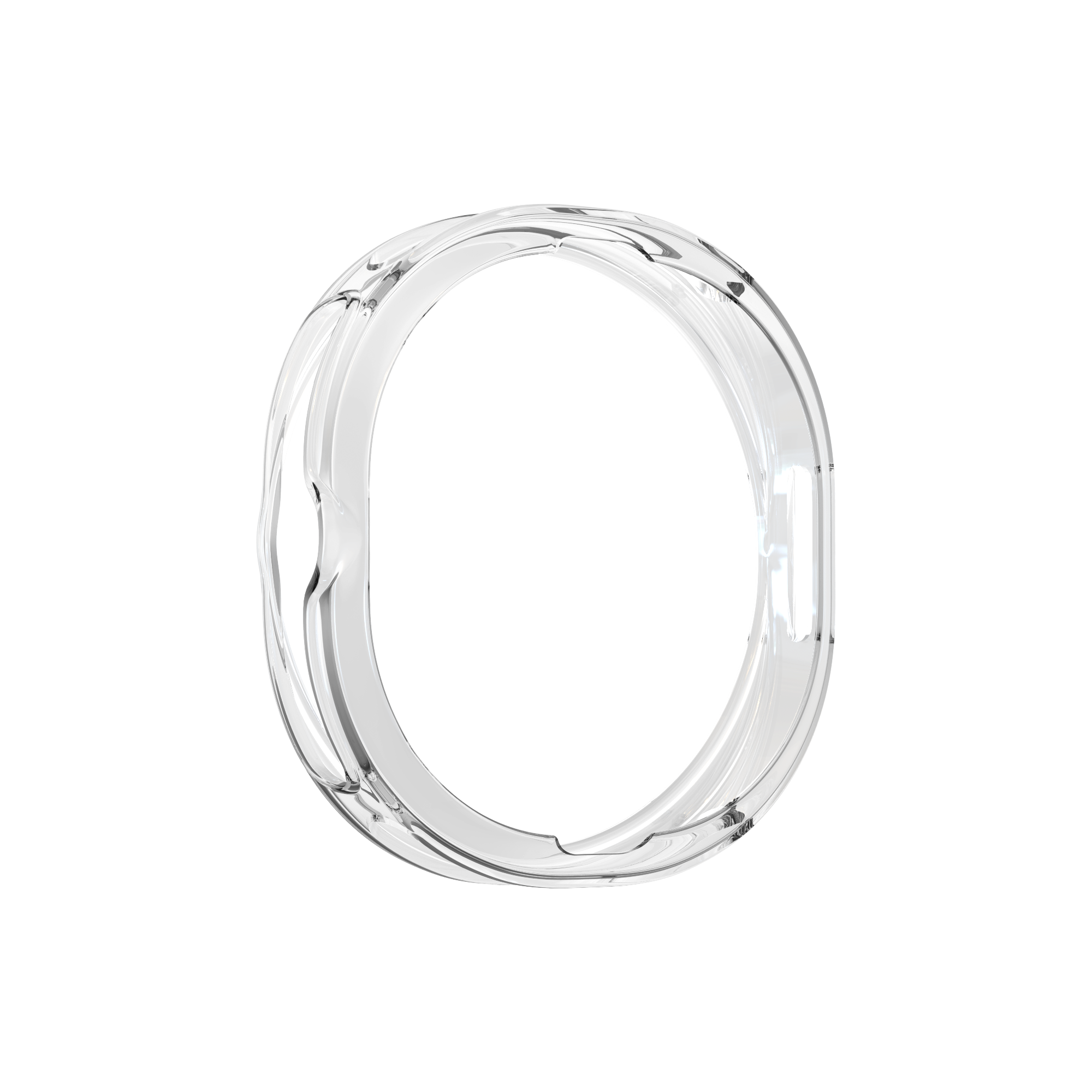 Bandz Samsung Galaxy Watch 8 Classic TPU Hülle (Transparant)
