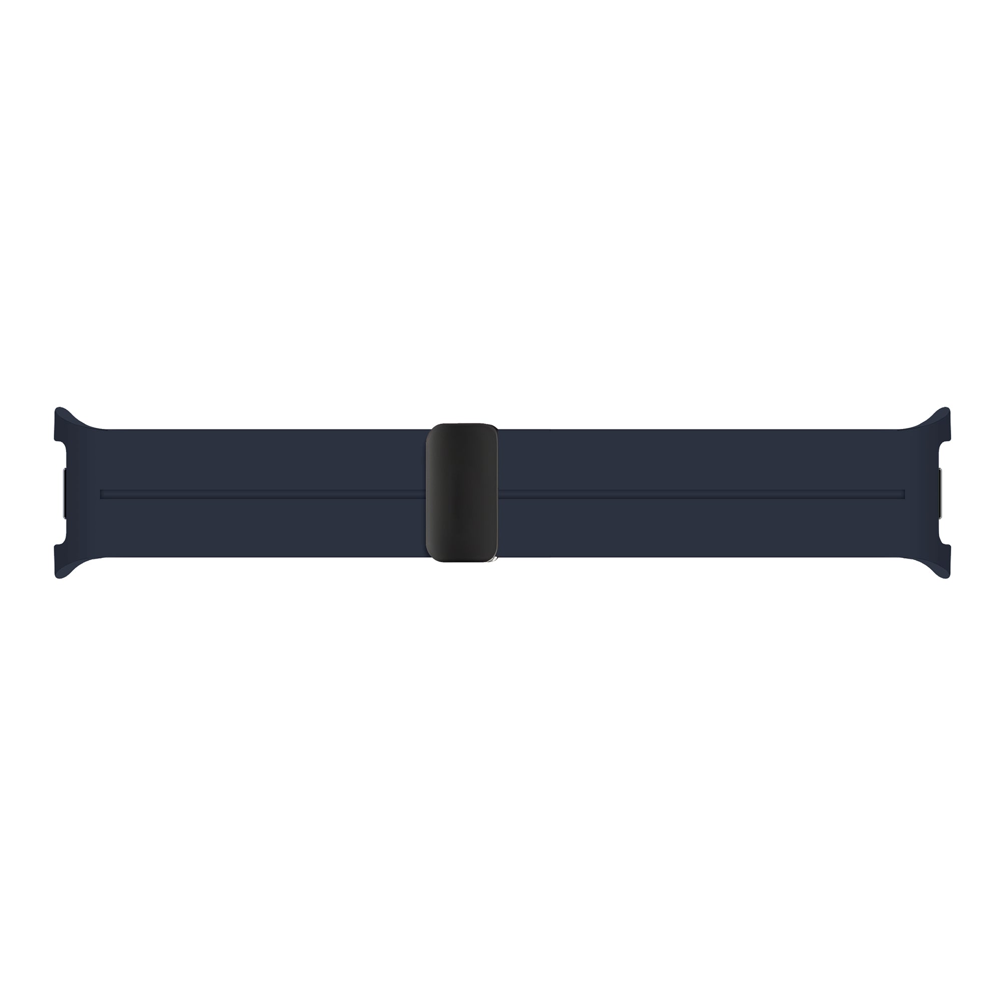 Samsung Galaxy Watch 8 - 40mm D-Schnalle Silikonarmband (Dunkel Blau)