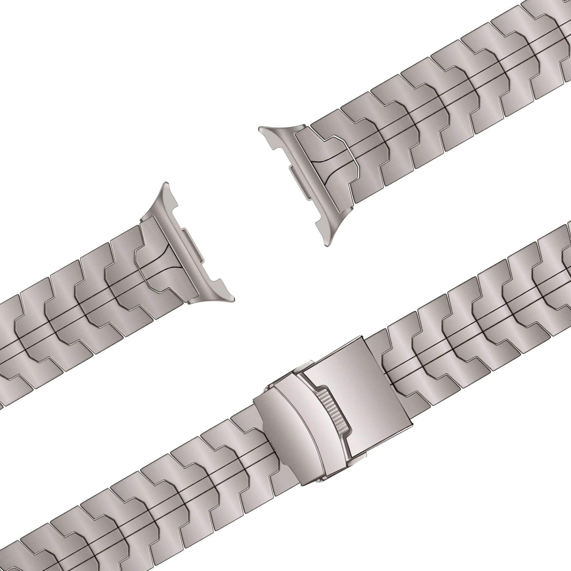 Bandz Samsung Galaxy Watch 8 Classic Titanium Strap 'Iron' (Titanium)