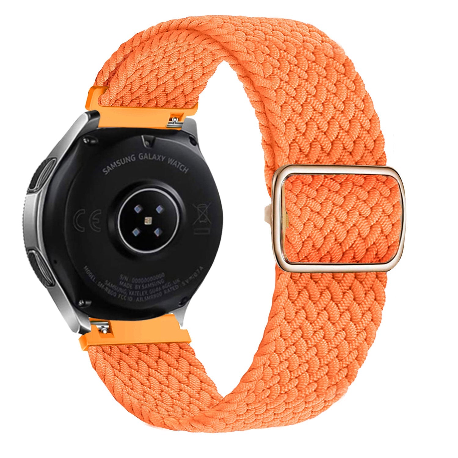Withings ScanWatch 2 - 42mm Adjustable Braided Strap (Orange)