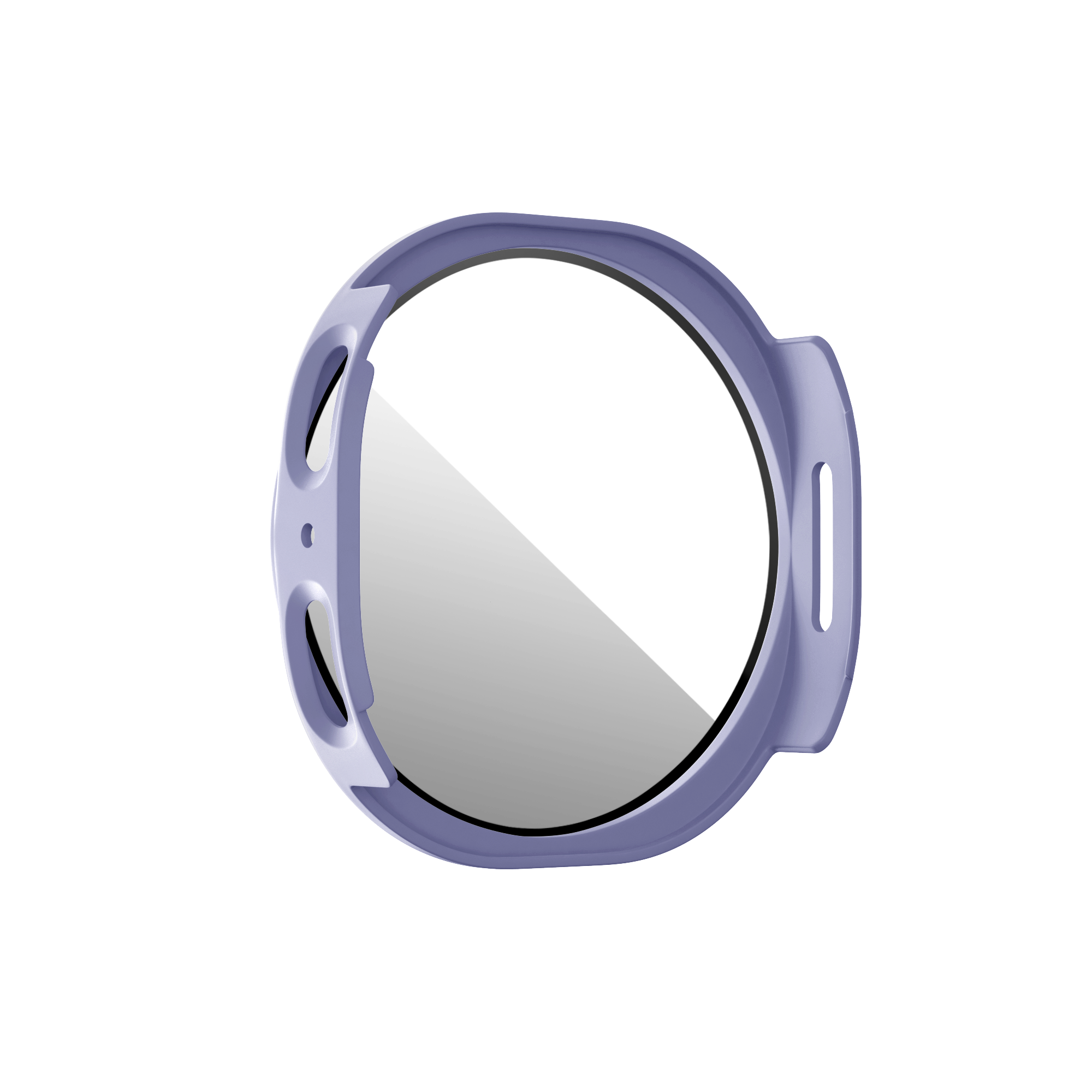 Bandz Samsung Galaxy Watch 8 - 40mm PC Hülle mit Glas (Lila)